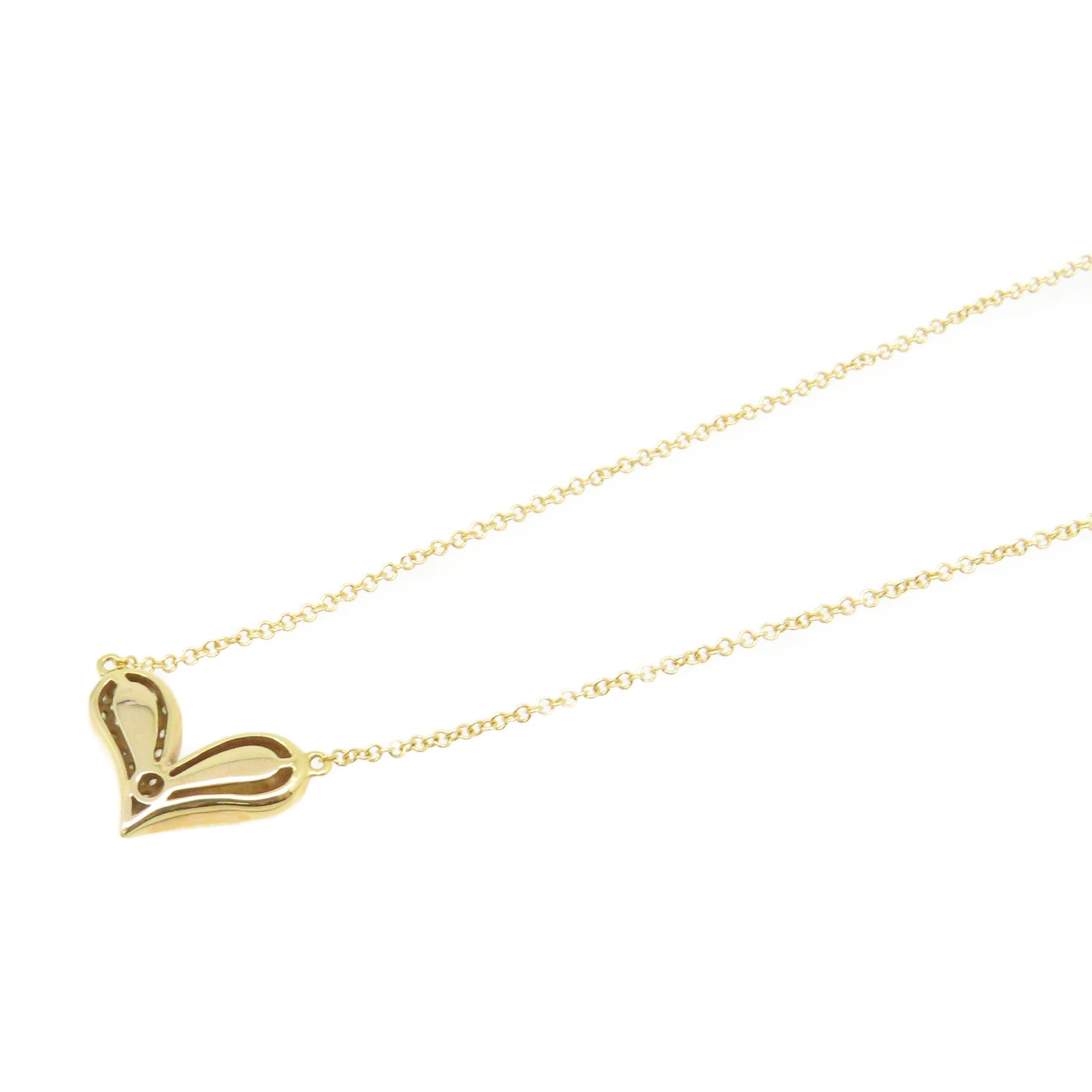 JEWELRY 【激減優惠】18K黃金Diamond Necklace 0.24ct鑽石項鏈