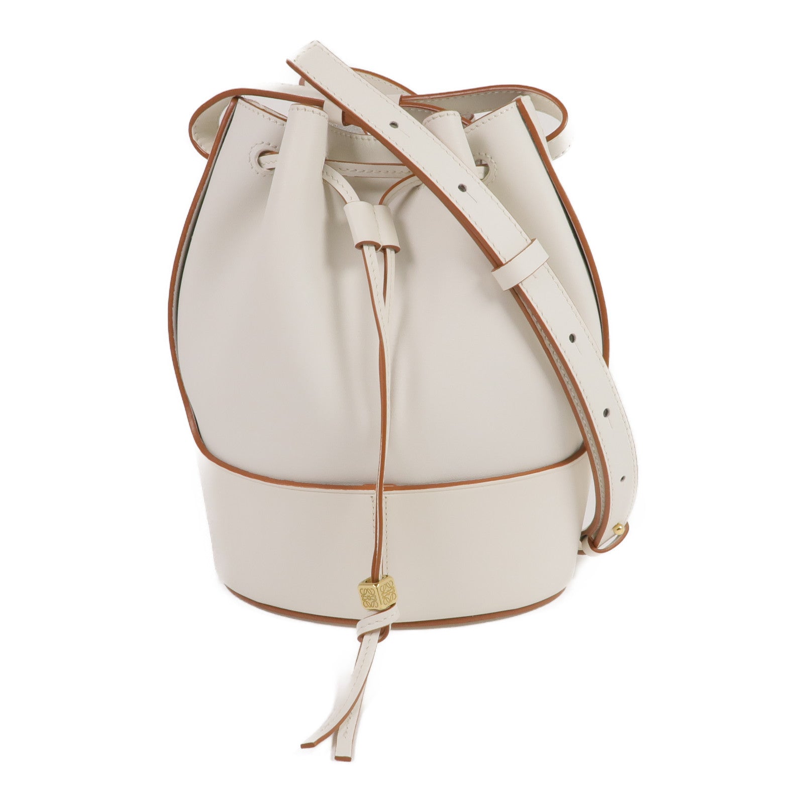 LOEWE 【激減優惠】牛皮皮革Balloon Small金扣肩背袋