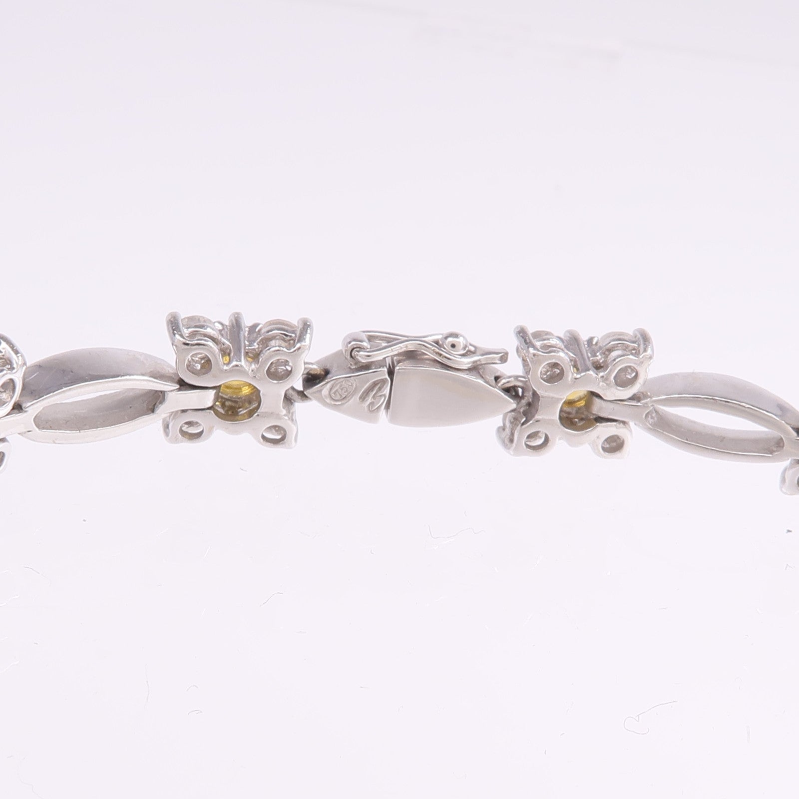 JEWELRY 18K白金Diamond Color Stone Bracelet手鏈