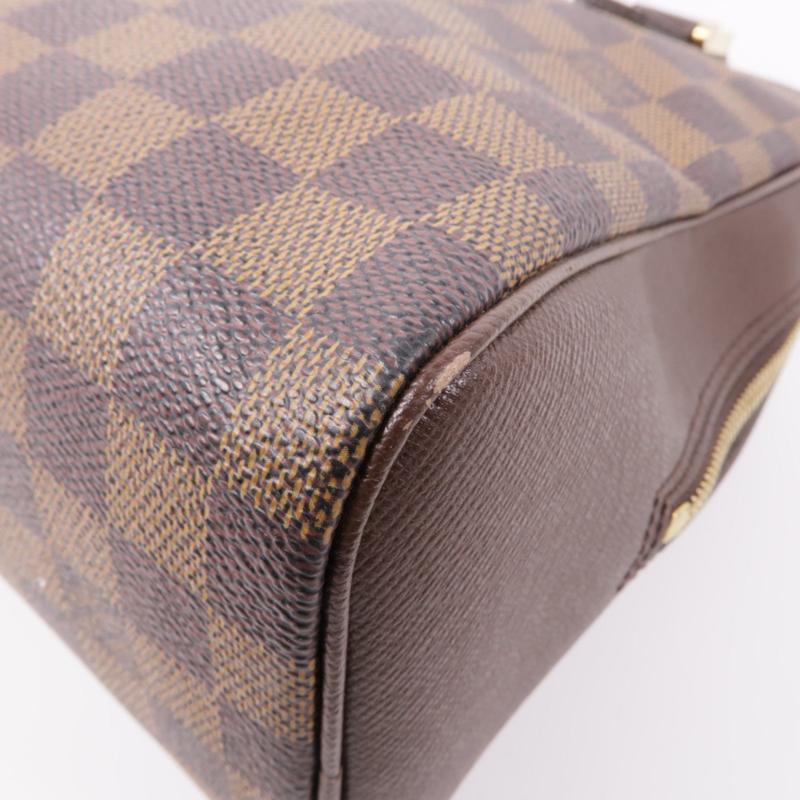 LOUIS VUITTON Damier Brera金扣手挽袋