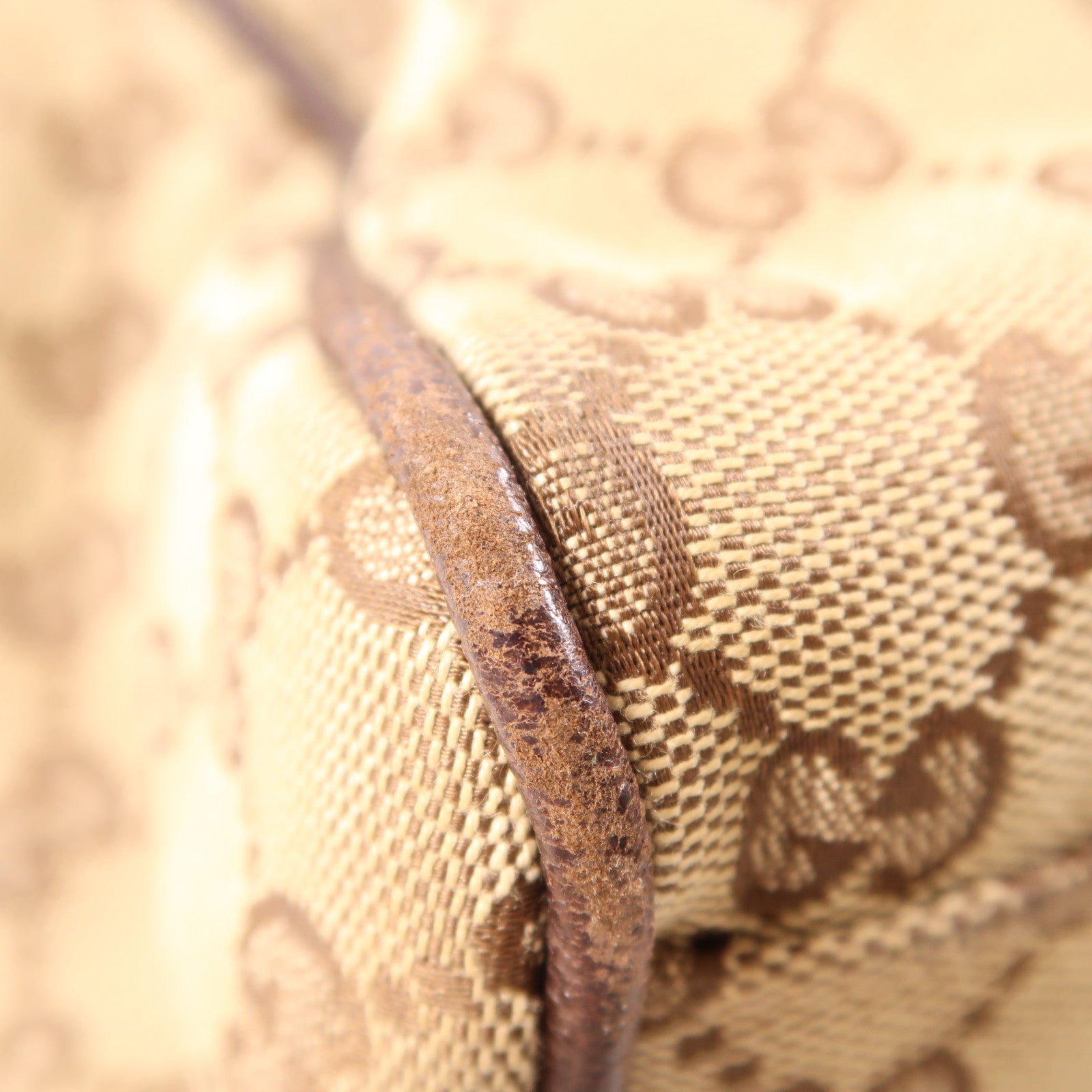 GUCCI 帆布Boston Bag波士頓包