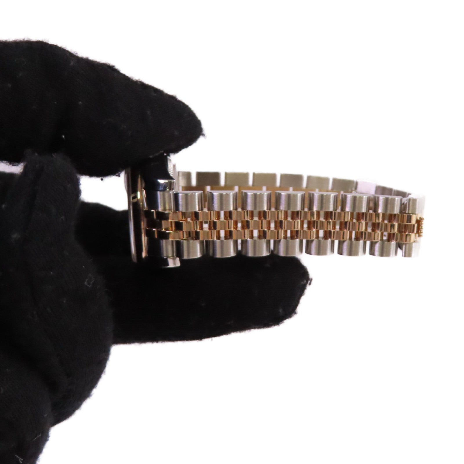 ROLEX Lady Datejust 26mm 18K玫瑰金/不鏽鋼自動機芯手錶貝殼色