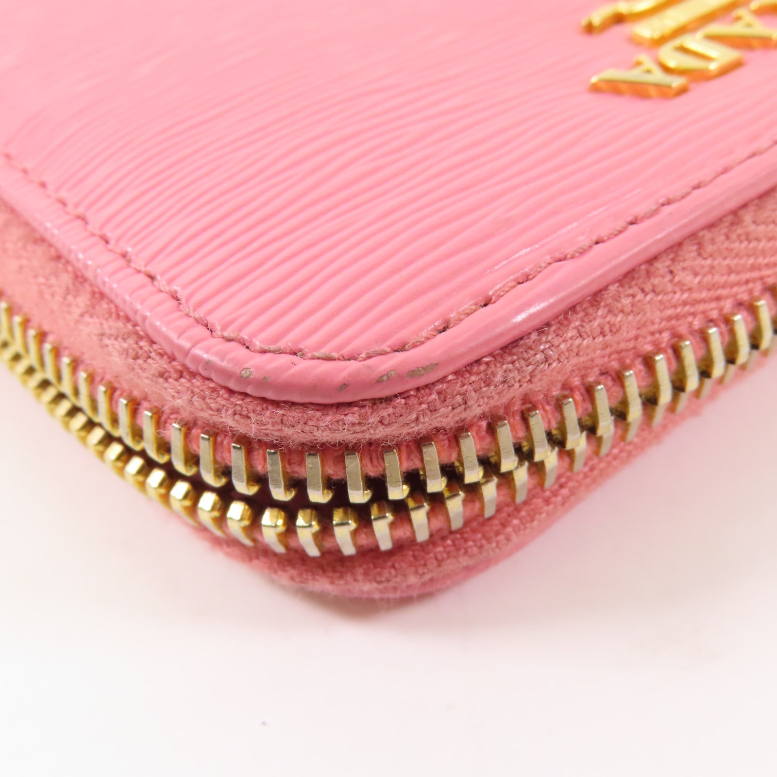 PRADA 牛皮皮革Coin Case金扣零錢包