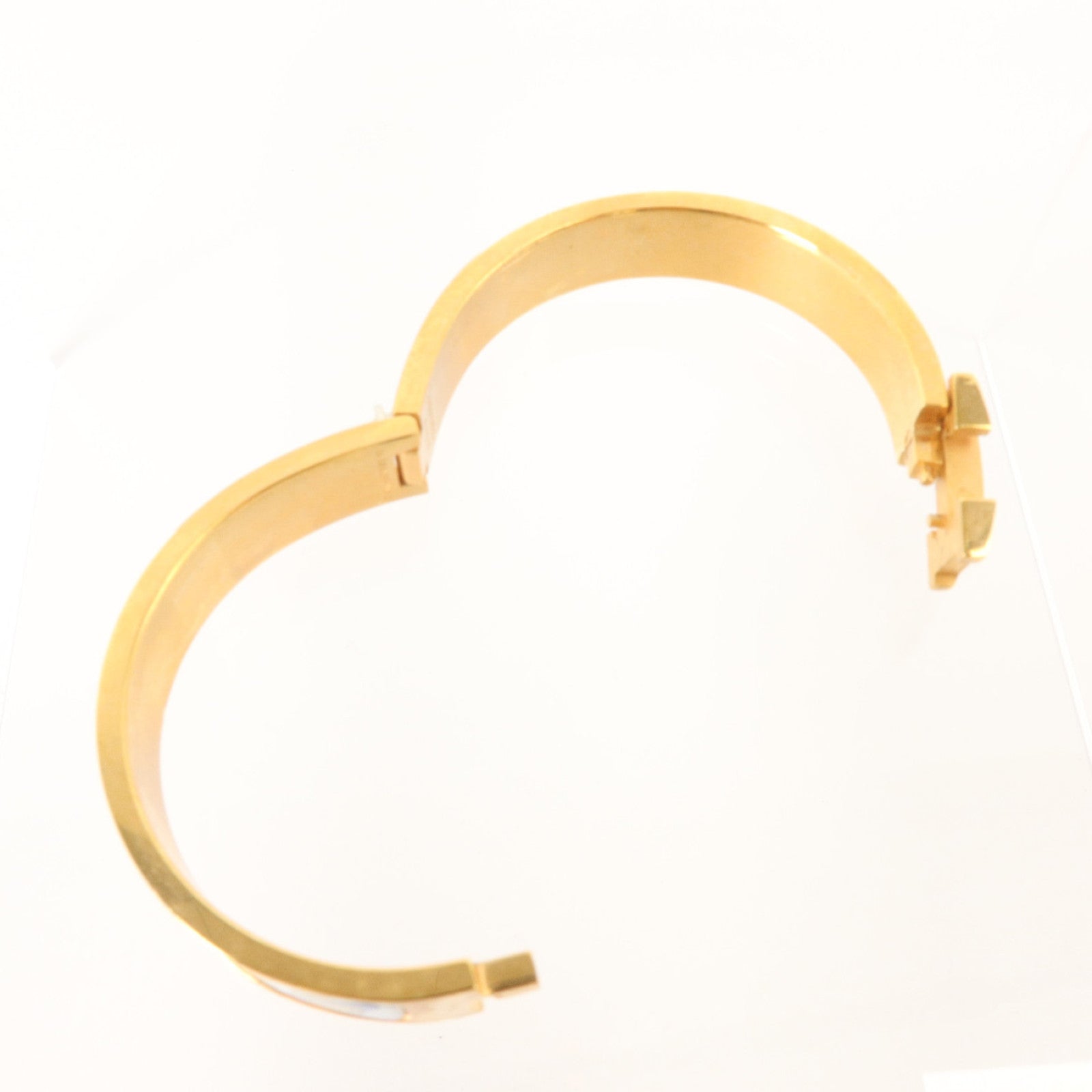 HERMES 金屬/琺瑯Clic H Bracelet金扣手鏈
