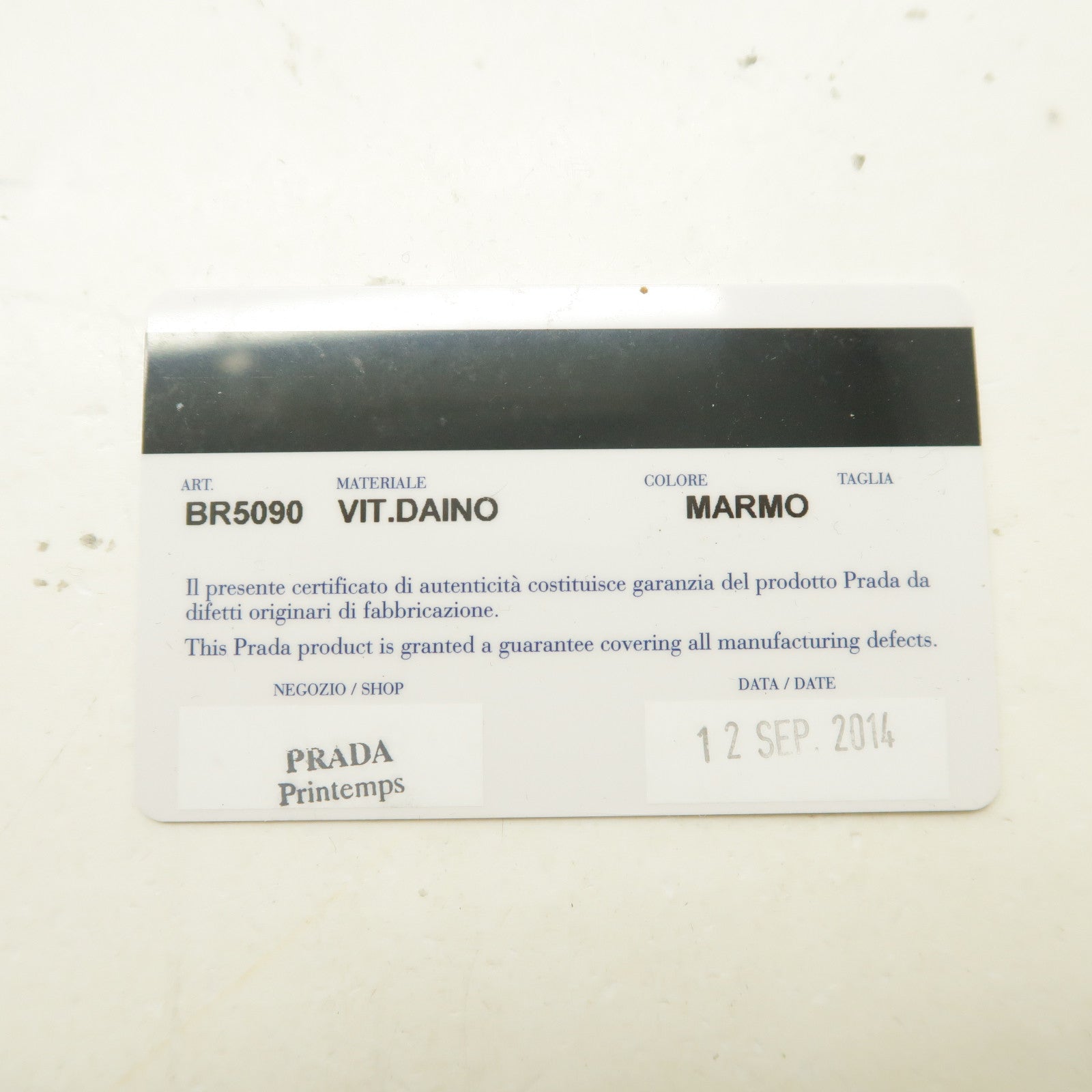 PRADA 牛皮皮革Tote Bag銀扣肩背袋灰色