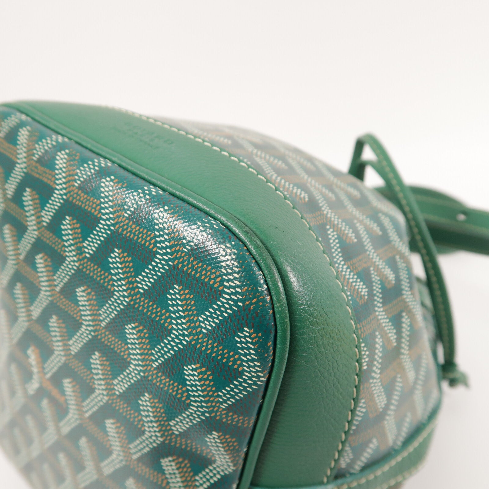 GOYARD 塗層帆布Petit Flot Bucket Bag PM銀扣肩背袋