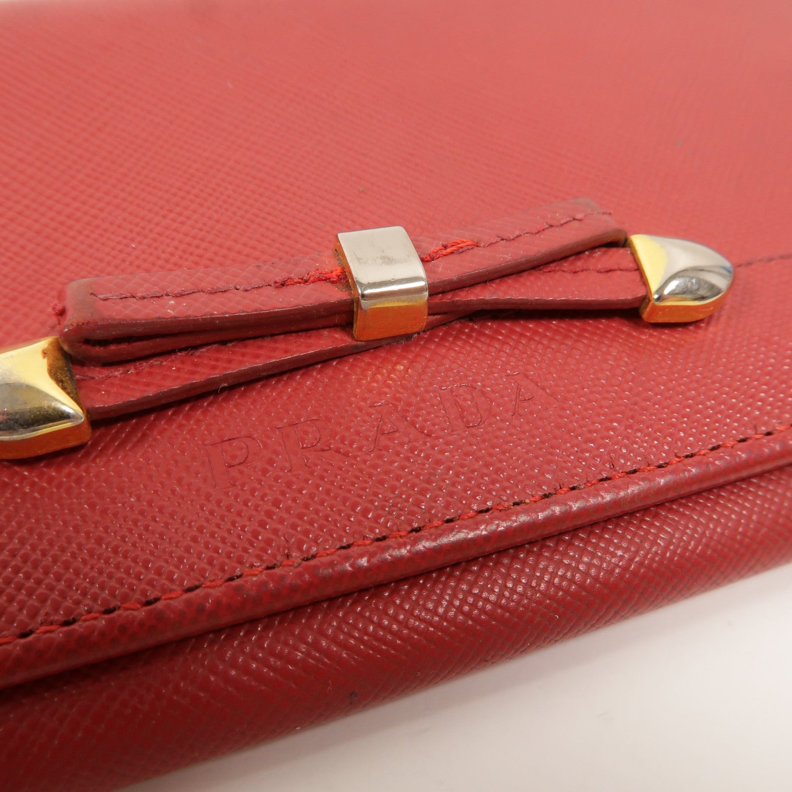 PRADA 皮革Long Wallet長錢包