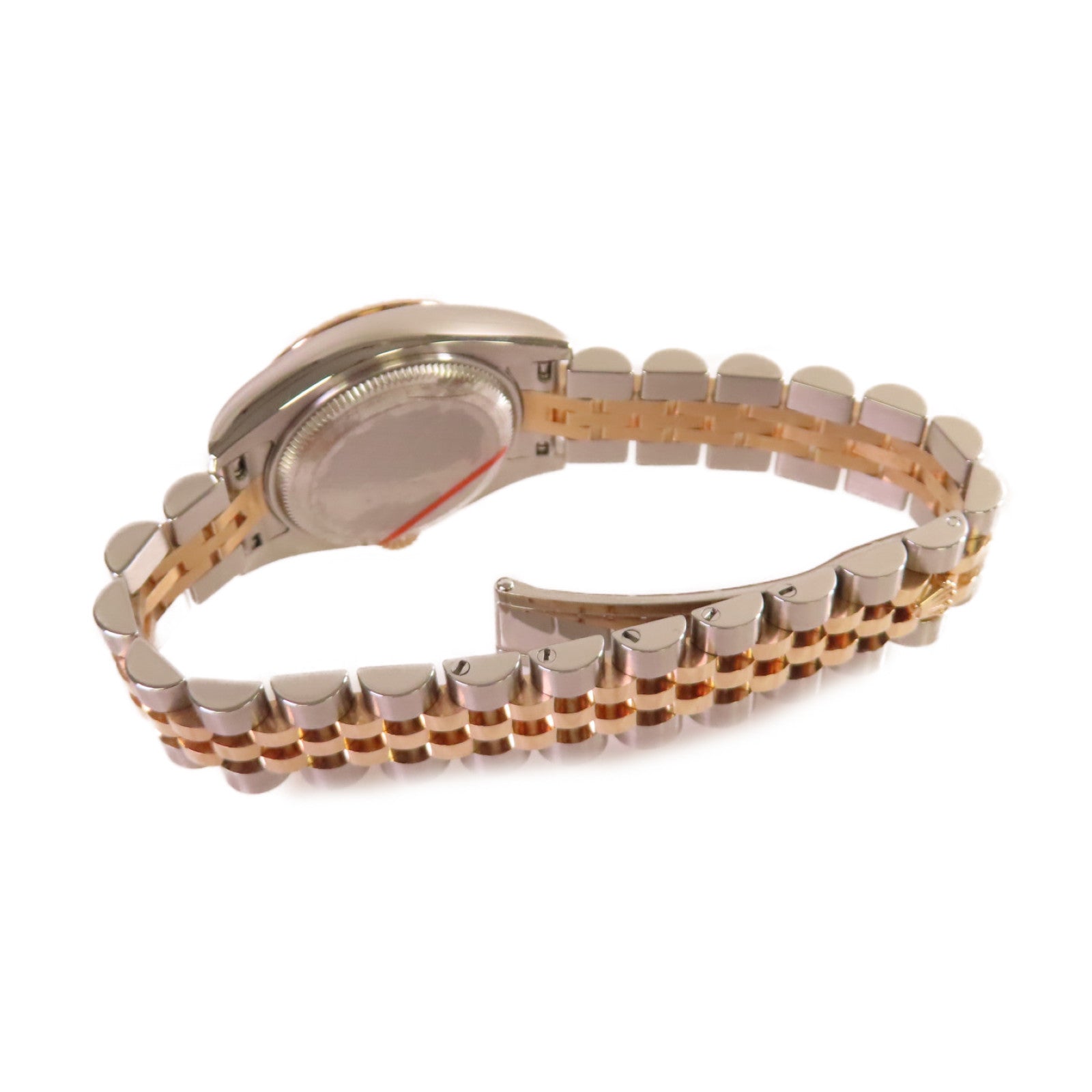 ROLEX Lady Datejust 26mm 18K玫瑰金/不鏽鋼自動機芯手錶貝殼色