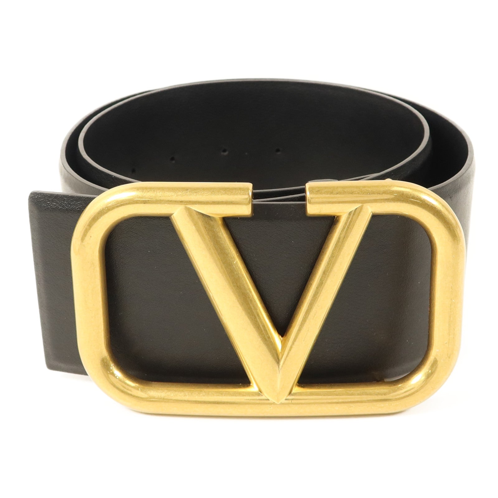 Valentino 牛皮皮革Valentino Garavani 95cm Belt皮帶