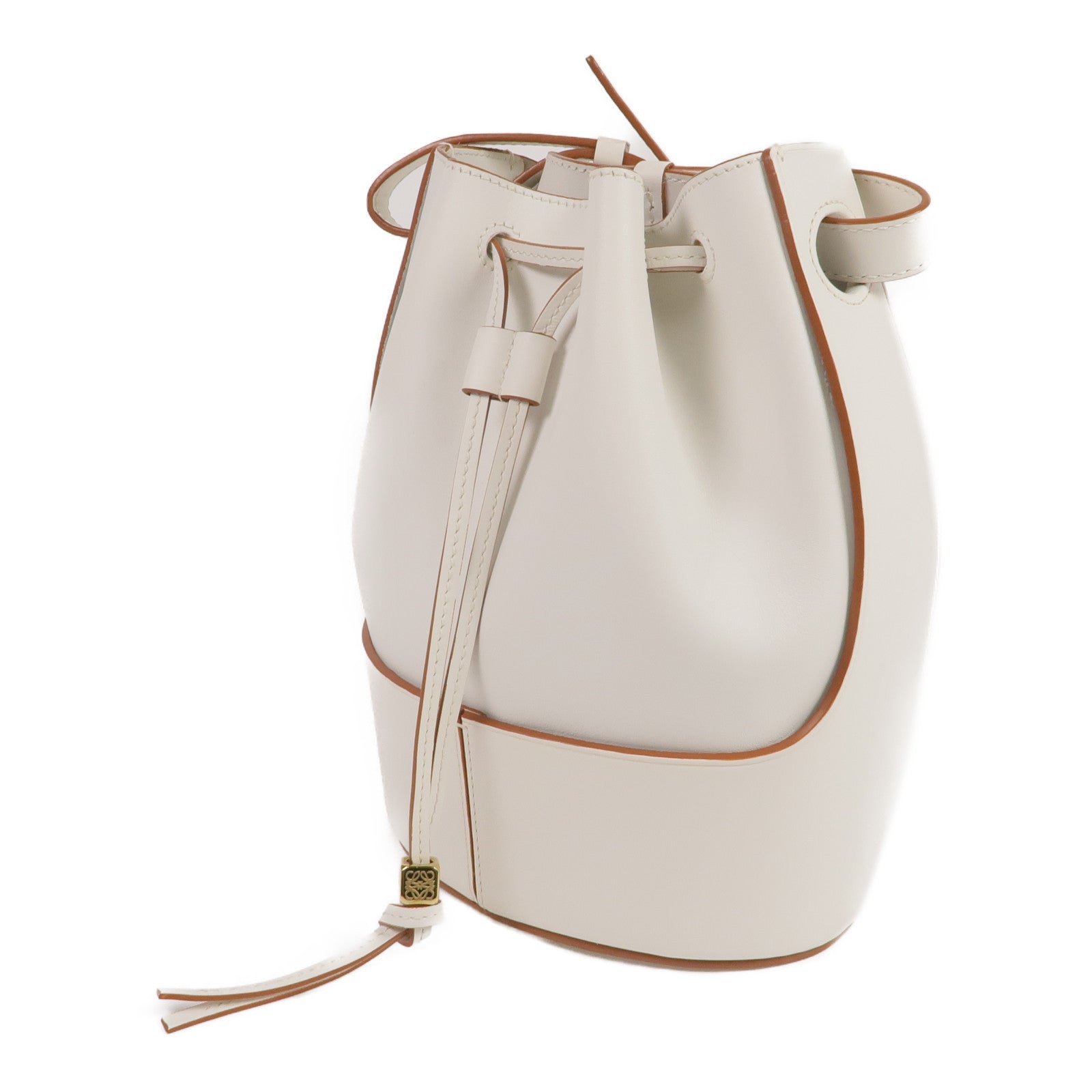 LOEWE 牛皮皮革Balloon Small金扣肩背袋