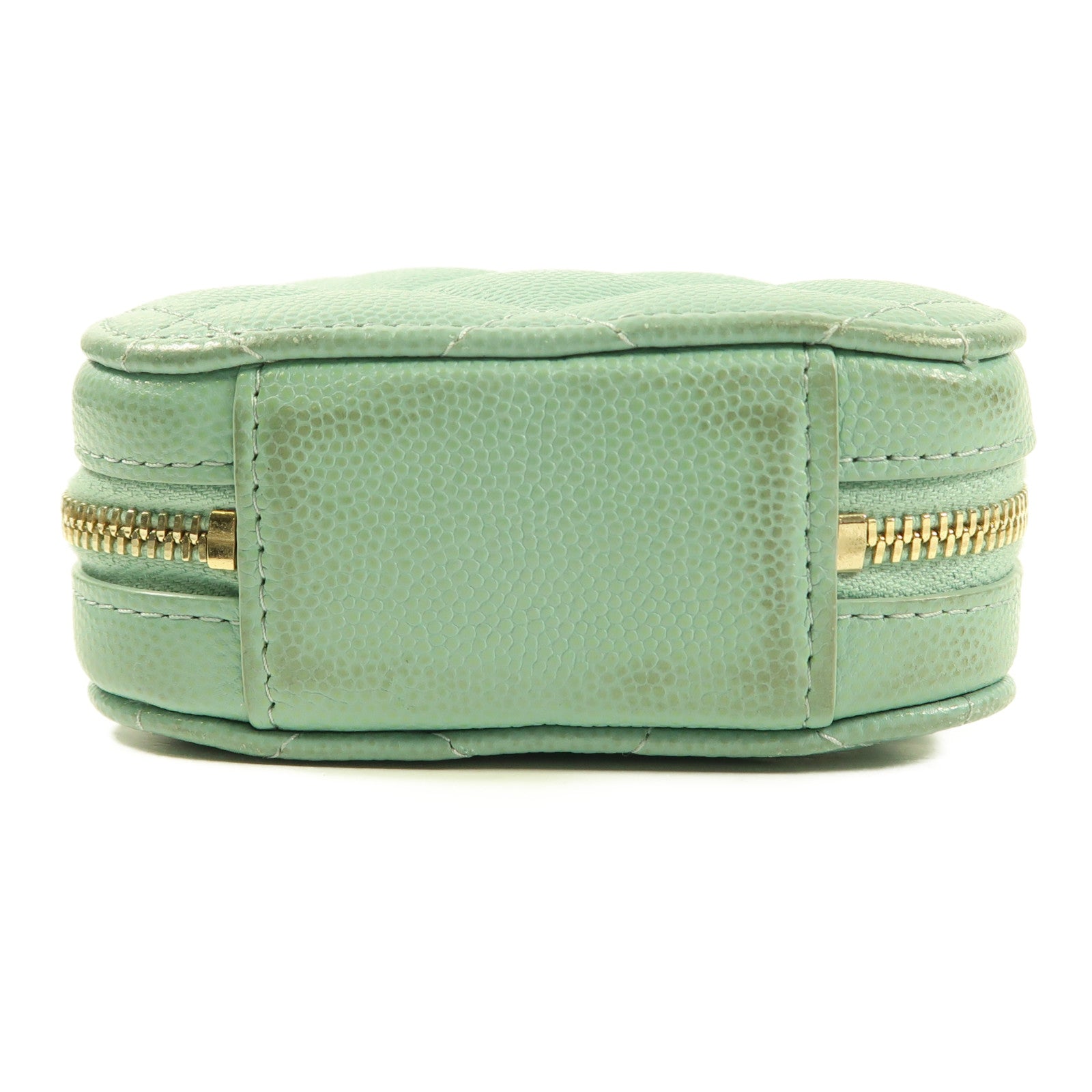 CHANEL 牛皮皮革Phone Bag金扣鏈帶肩背袋