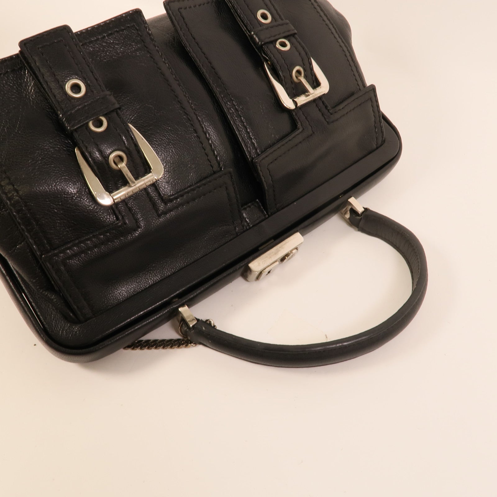 CELINE 牛皮皮革Hand Bag手挽袋
