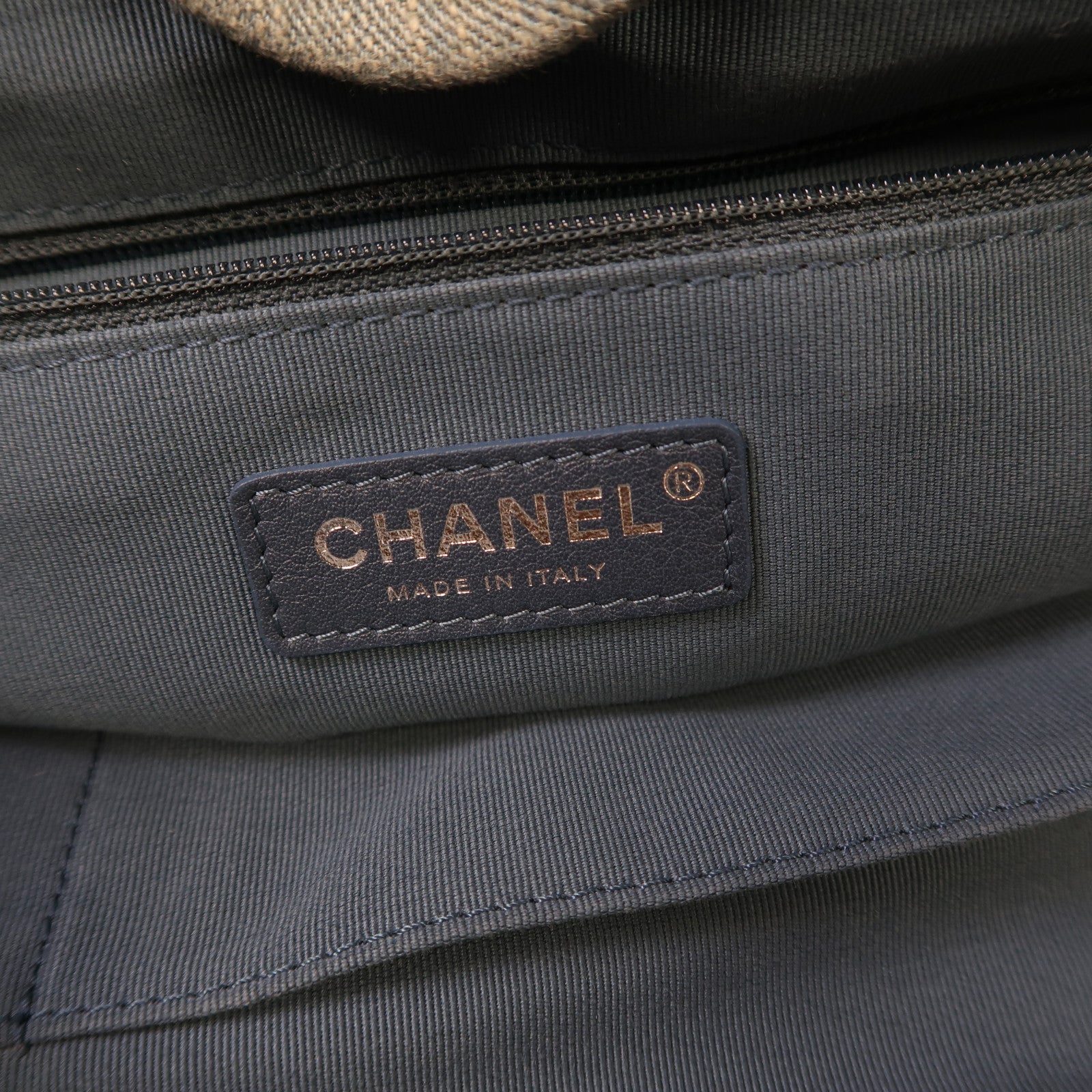 CHANEL 【激減優惠】牛仔布2 Way Shoulder Bag銀扣手挽肩背兩用袋藍色