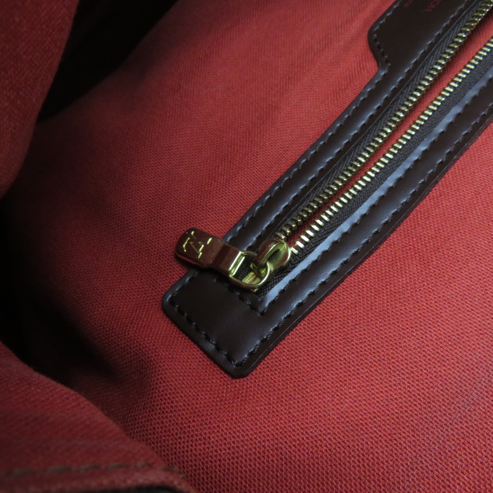 LOUIS VUITTON **【激減優惠】Damier Ebene Chelsea金扣肩背袋啡色