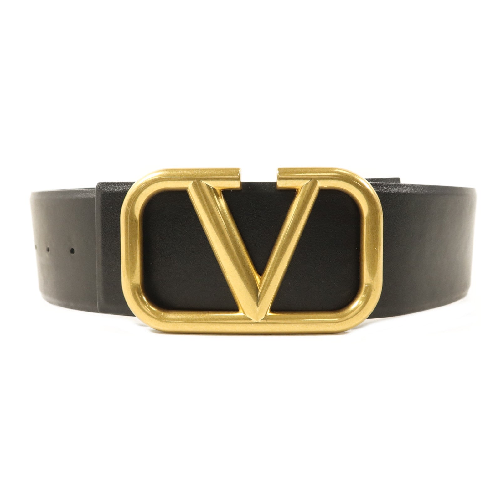Valentino 牛皮皮革Valentino Garavani 95cm Belt皮帶