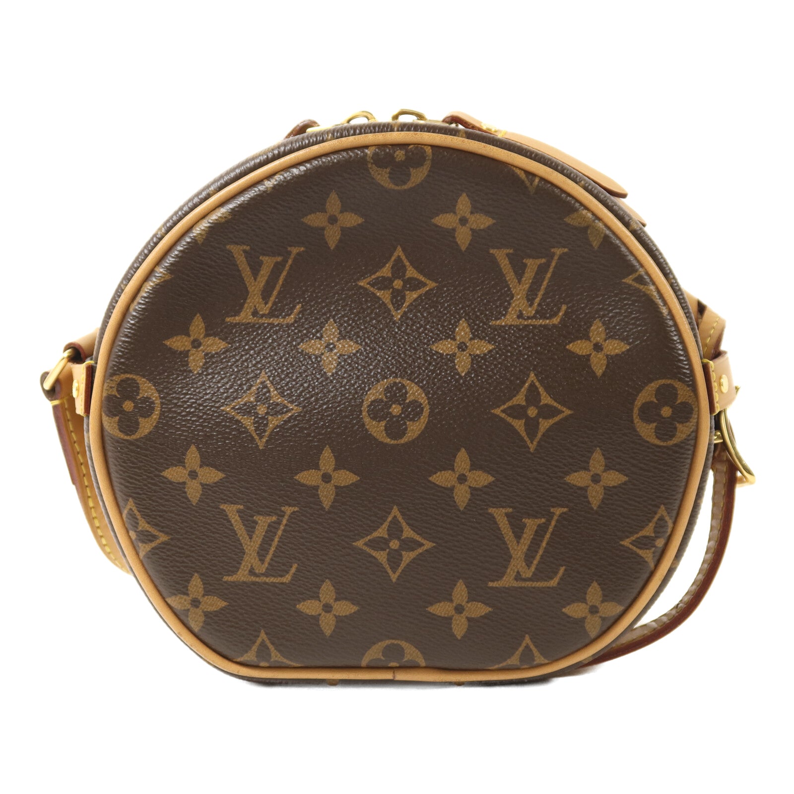 LOUIS VUITTON Monogram Boite Chapeau Souple PM金扣肩背袋