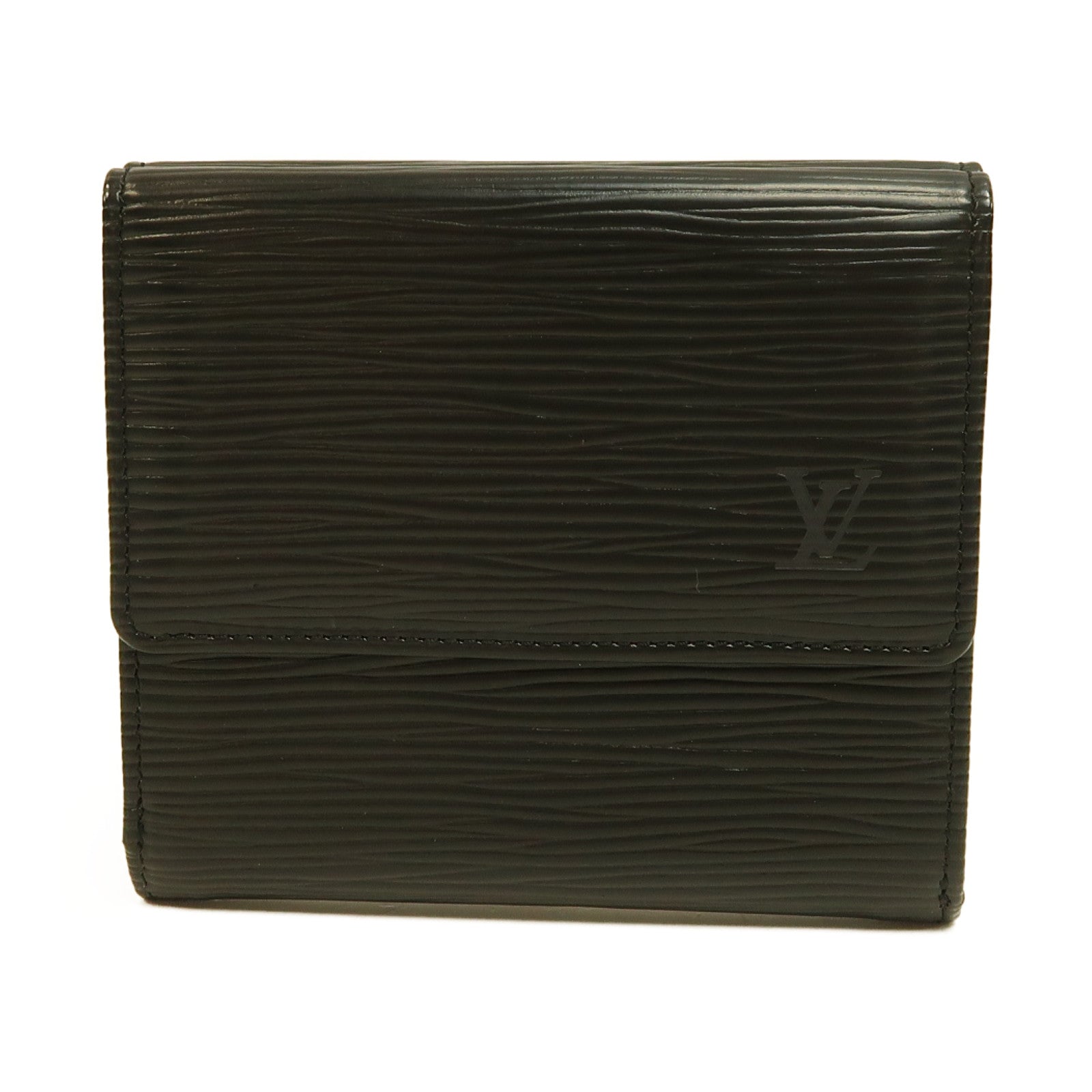 LOUIS VUITTON Epi W Hook Wallet錢包黑色
