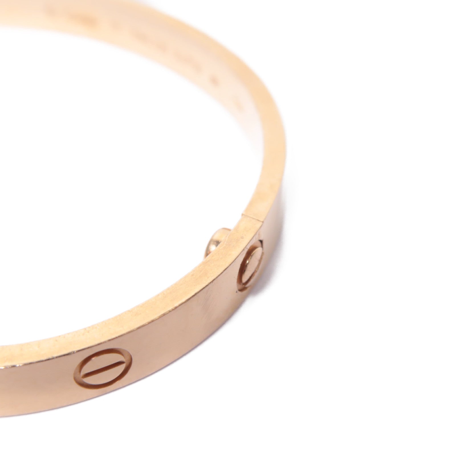CARTIER 【激減優惠】18K玫瑰金Love Bracelet/Bangle手鐲Cartier#17