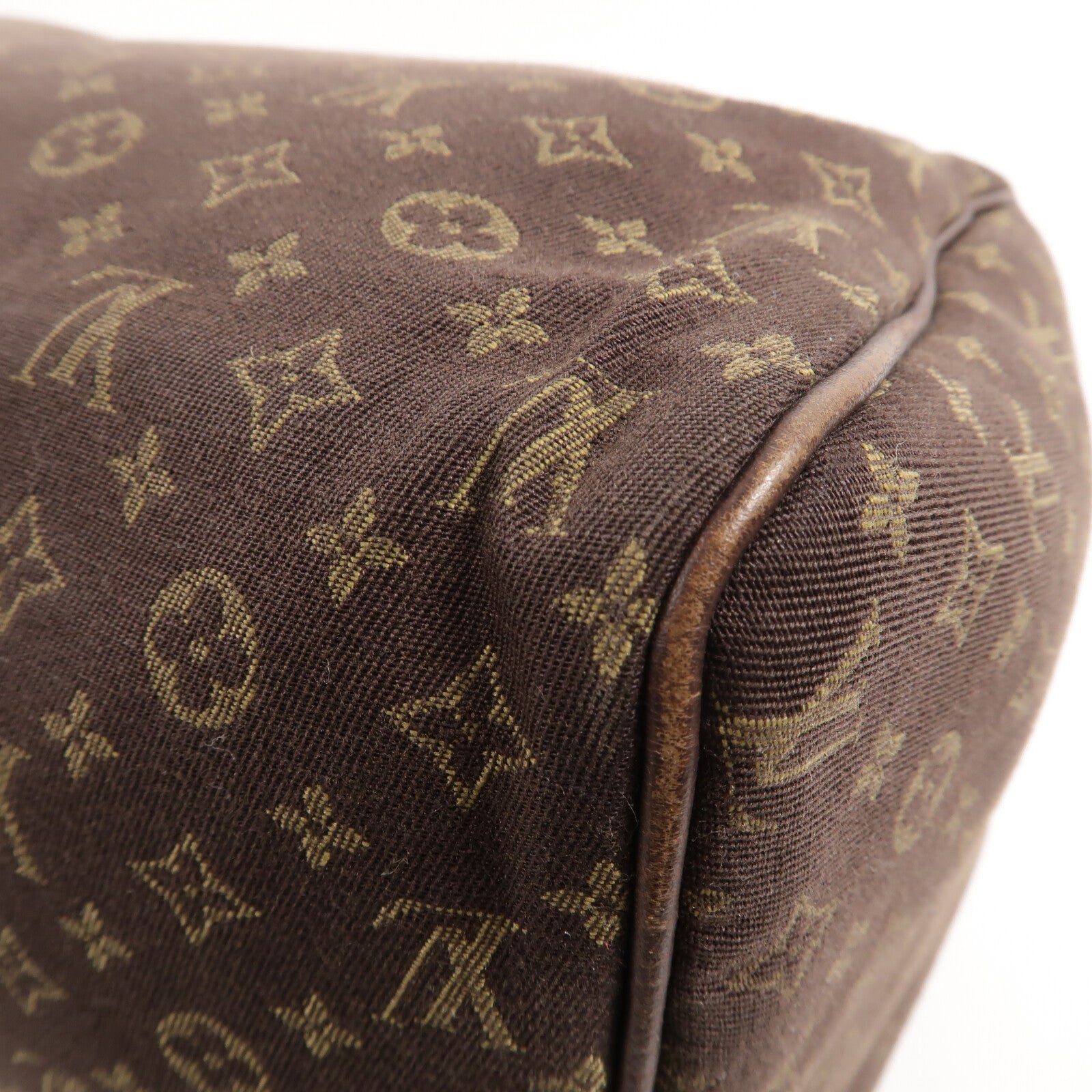 LOUIS VUITTON Monogram Mini Lin Speedy 30手挽袋