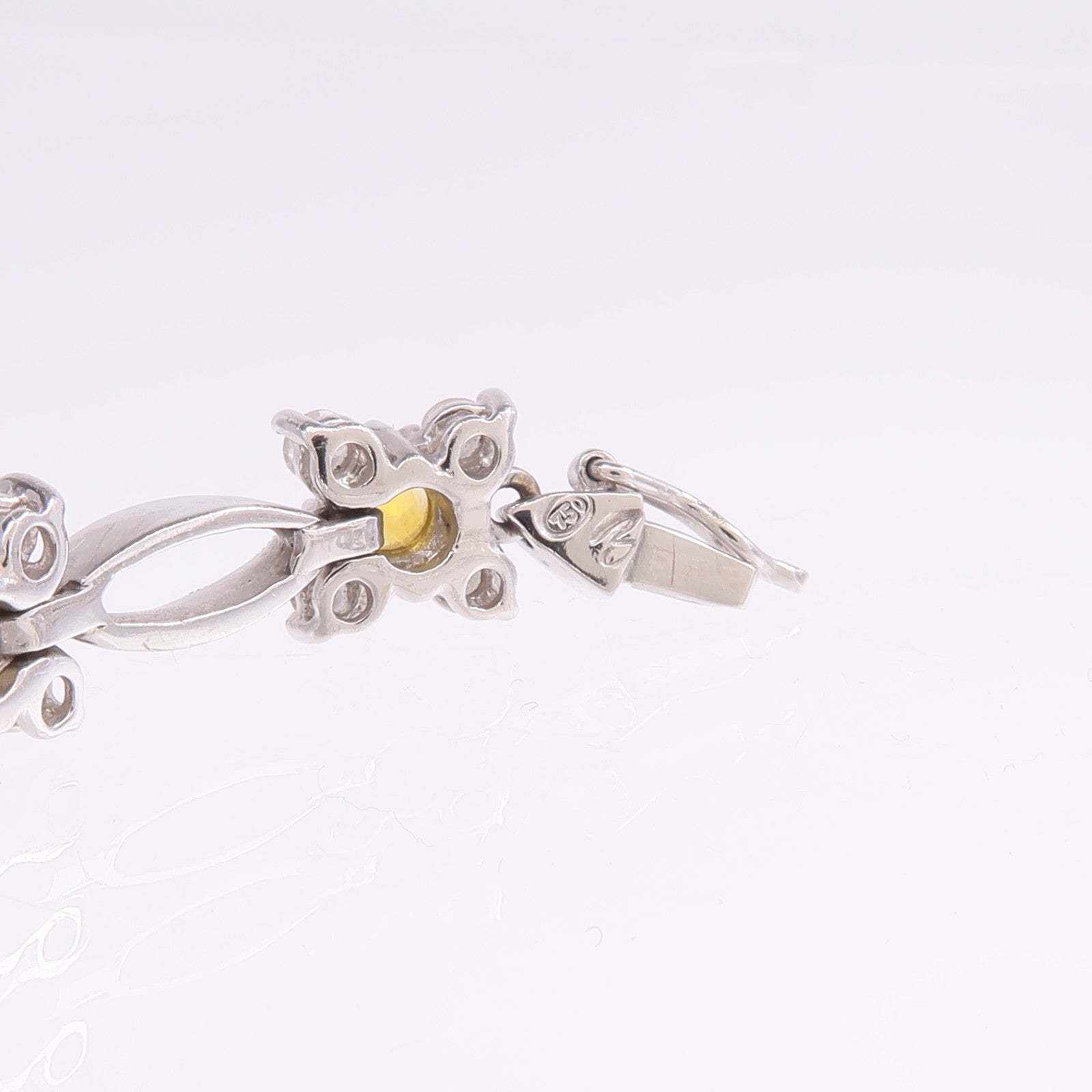 JEWELRY 18K白金Diamond Color Stone Bracelet手鏈