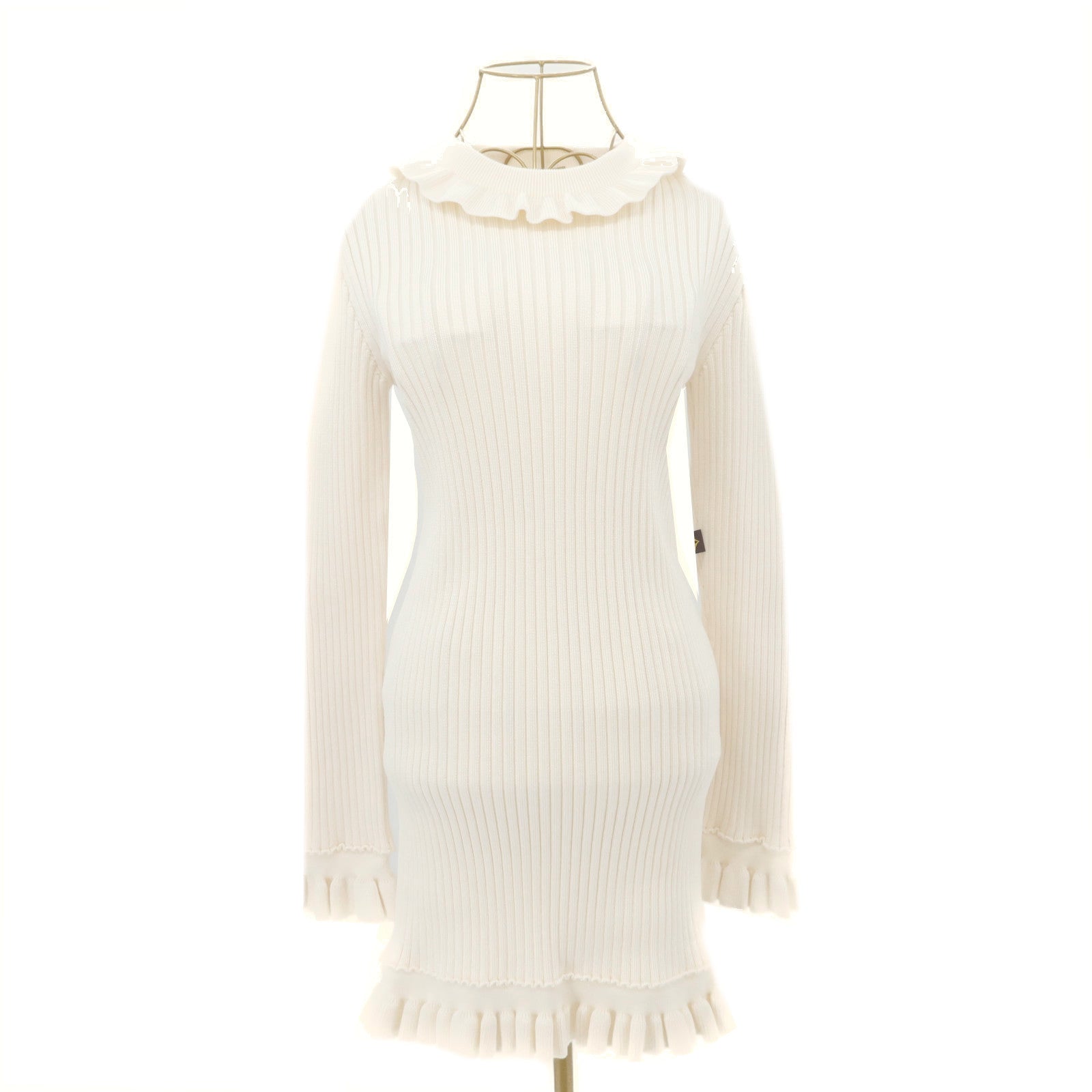 LOUIS VUITTON Ruffle Trim Dress連身裙