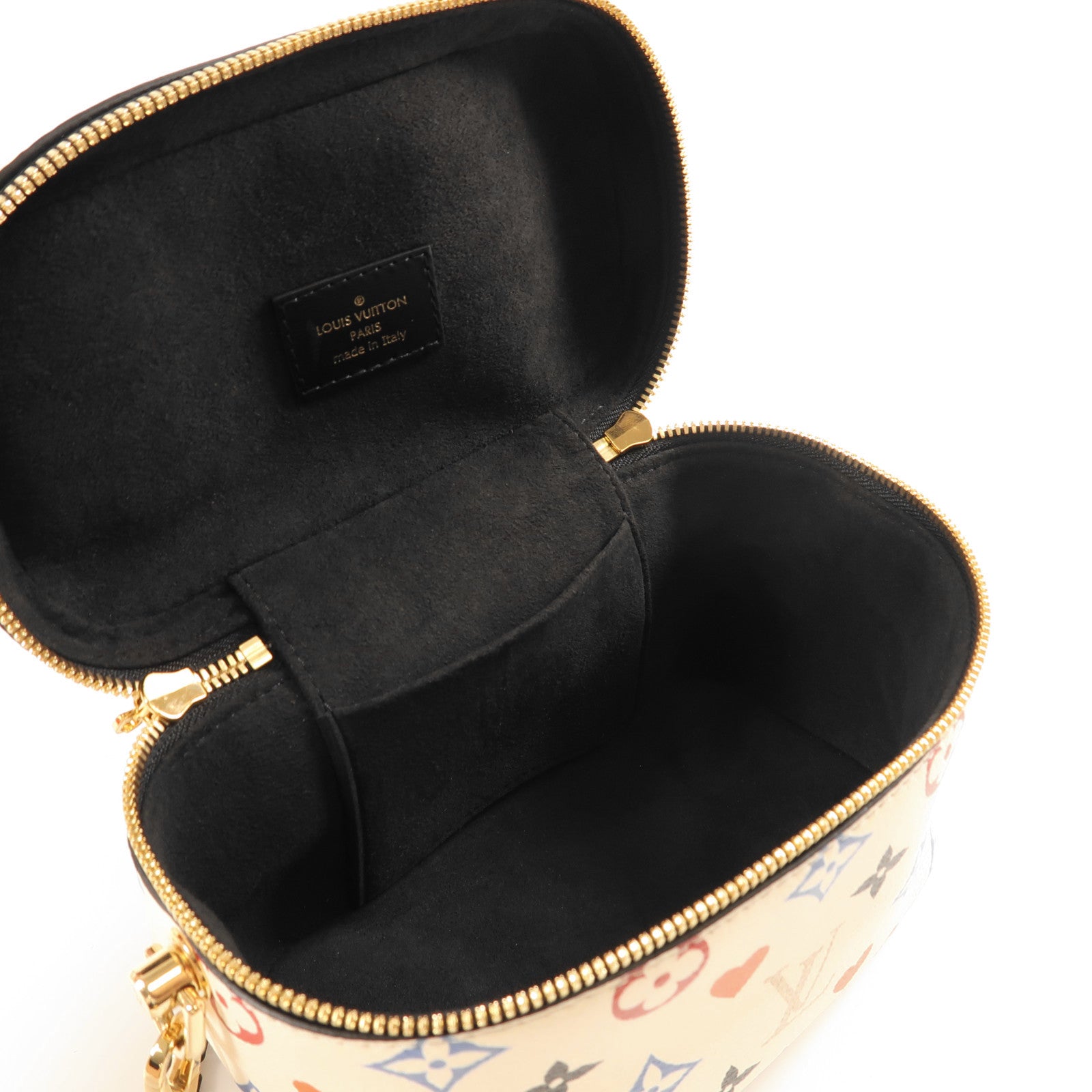 LOUIS VUITTON Monogram Game On Vanity PM金扣鏈帶手挽肩背兩用袋
