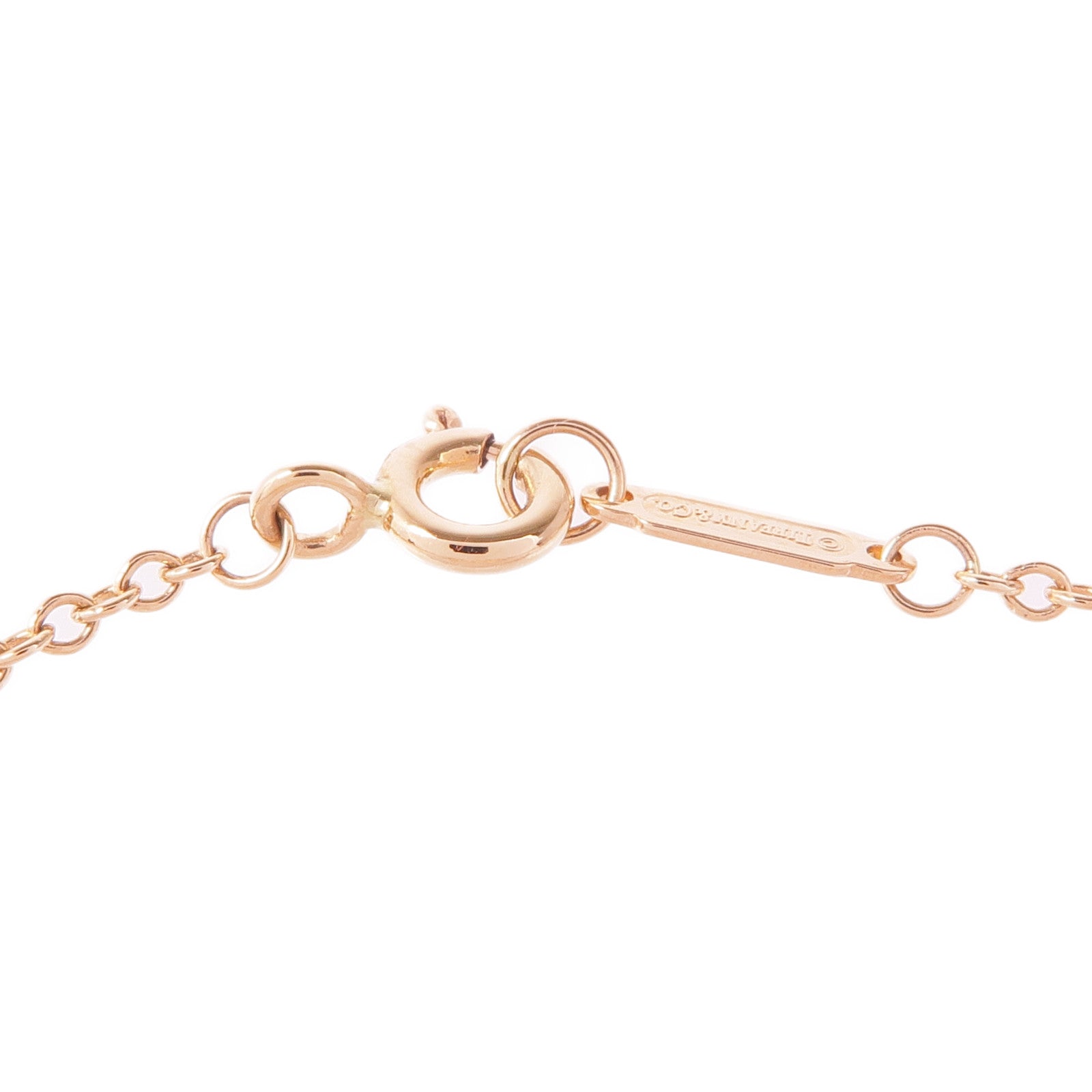 TIFFANY＆CO 18K玫瑰金Bracelet手鏈
