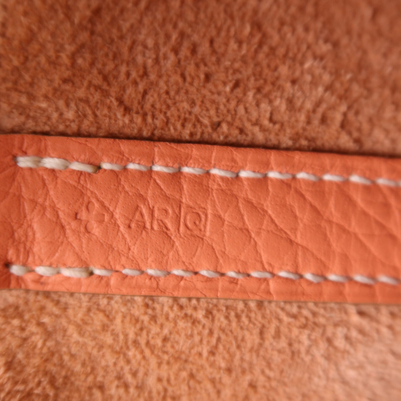 HERMES Clemence皮革Picotin MM手挽袋Crevette