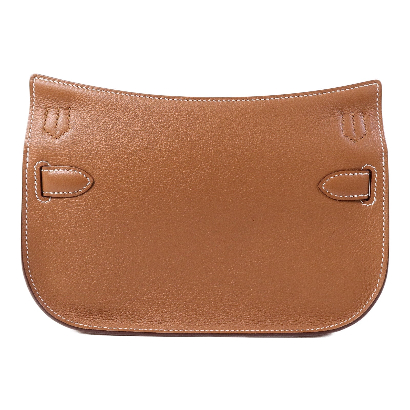 HERMES Evercolor皮革Mini Jypsiere肩背袋Gold