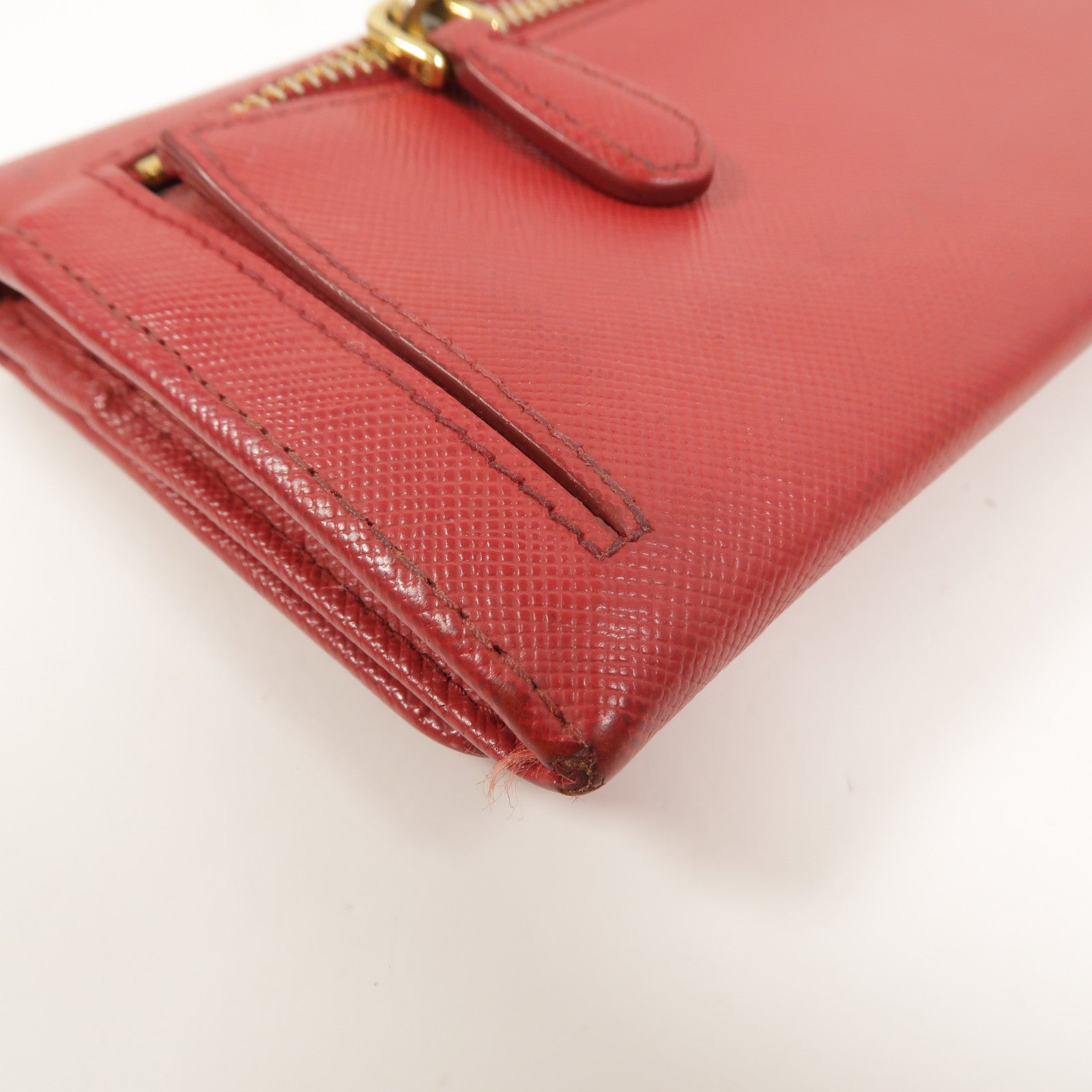PRADA 皮革Long Wallet長錢包