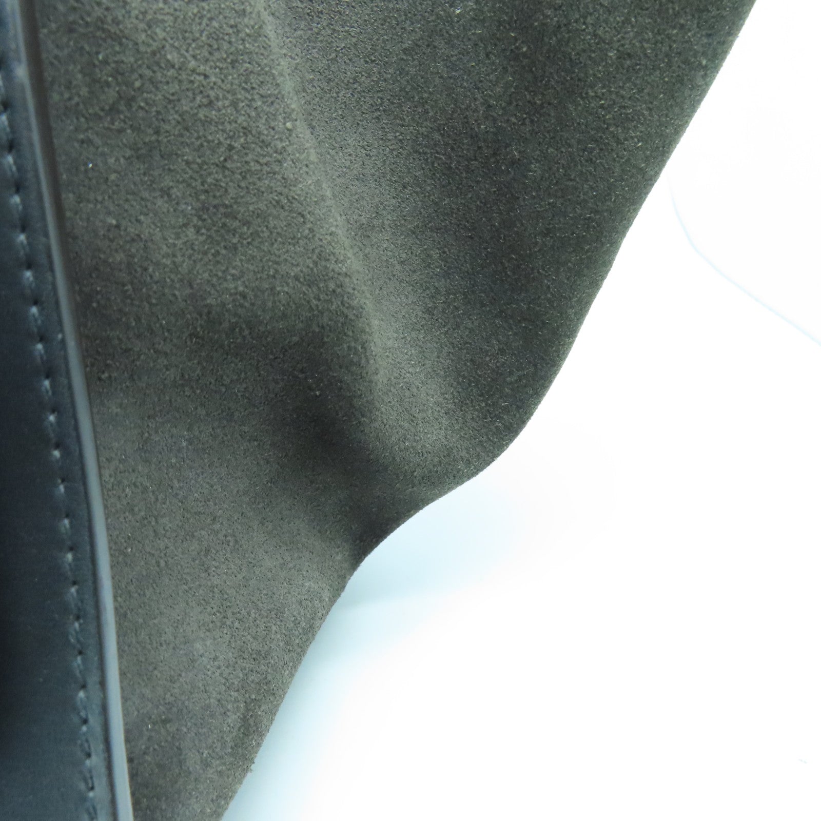 CELINE 牛皮皮革Trapeze金扣手挽肩背两用袋黑色/灰色