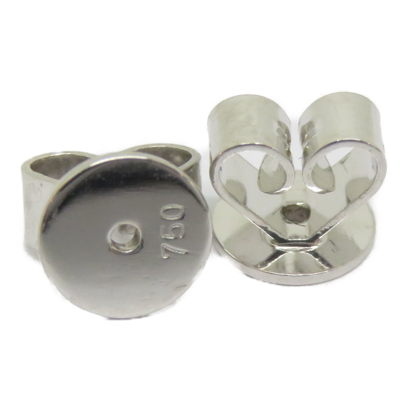 JEWELRY 18K白金Diamond Earrings 0.099ct/0.104ct鑽石耳環