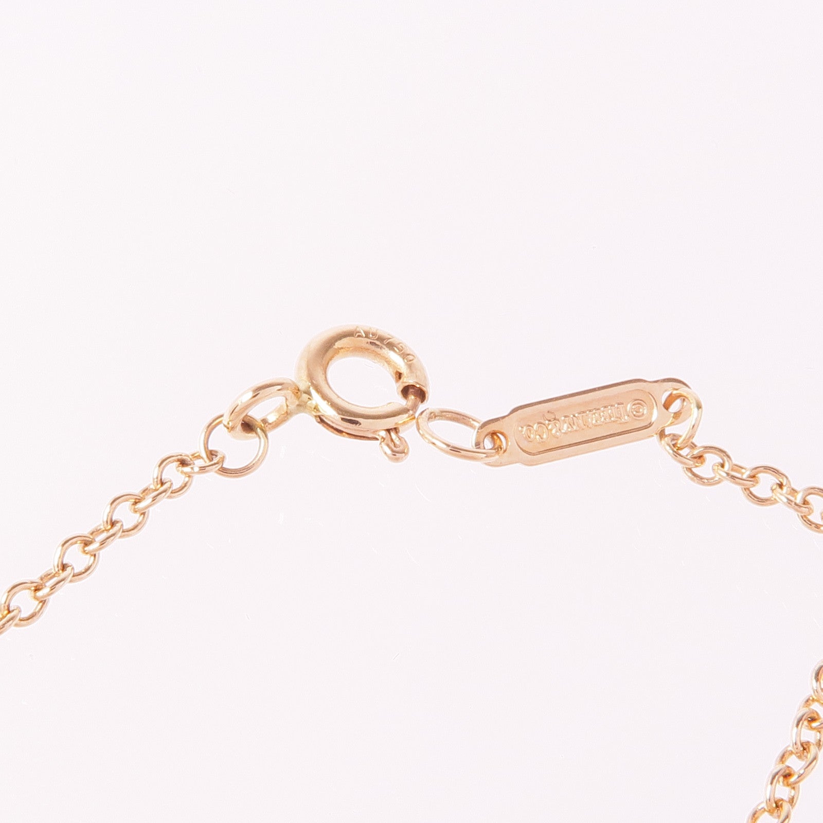 TIFFANY＆CO 18K玫瑰金Bracelet手鏈