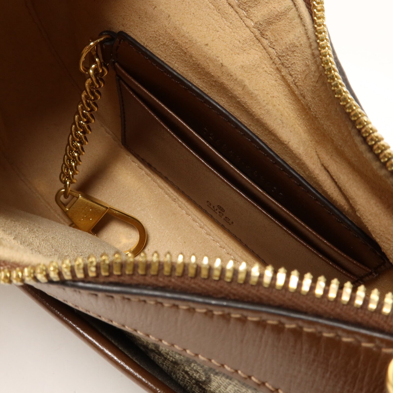 GUCCI 塗層帆布2 Way Shoulder鏈帶手挽肩背兩用袋