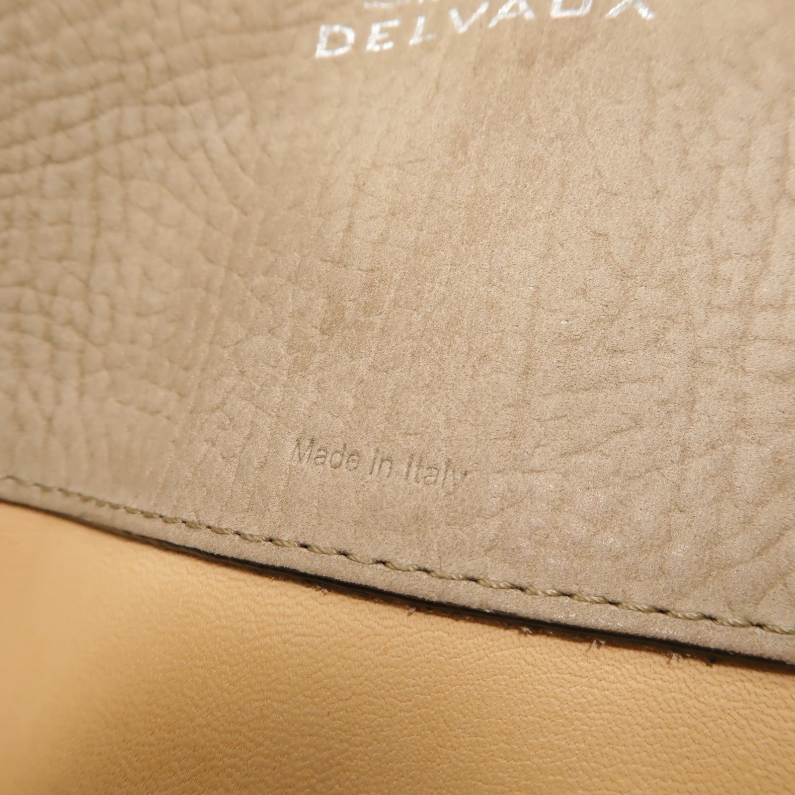 Delvaux 牛皮/蜥蜴皮革Givry MM肩背袋