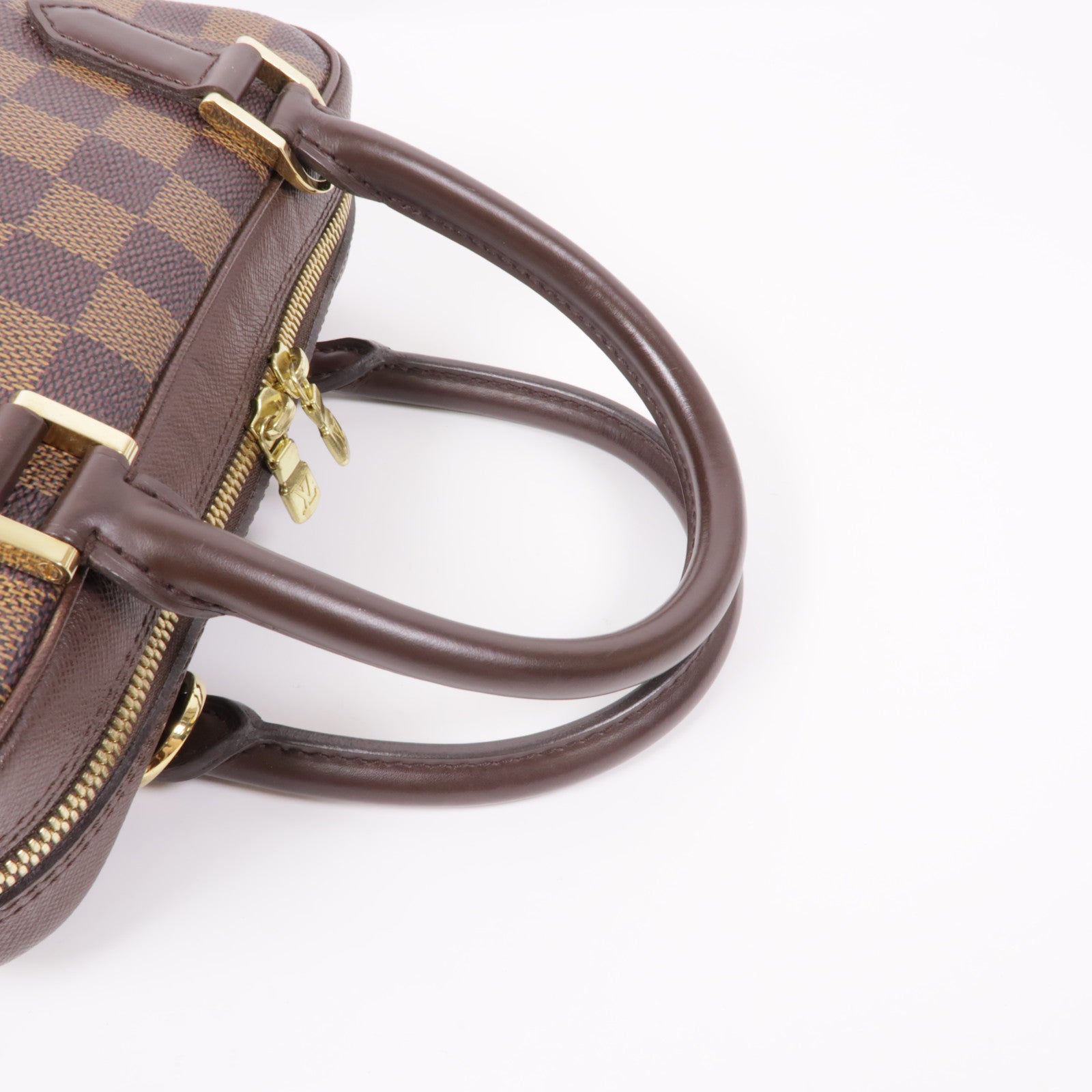 LOUIS VUITTON Damier Brera金扣手挽袋
