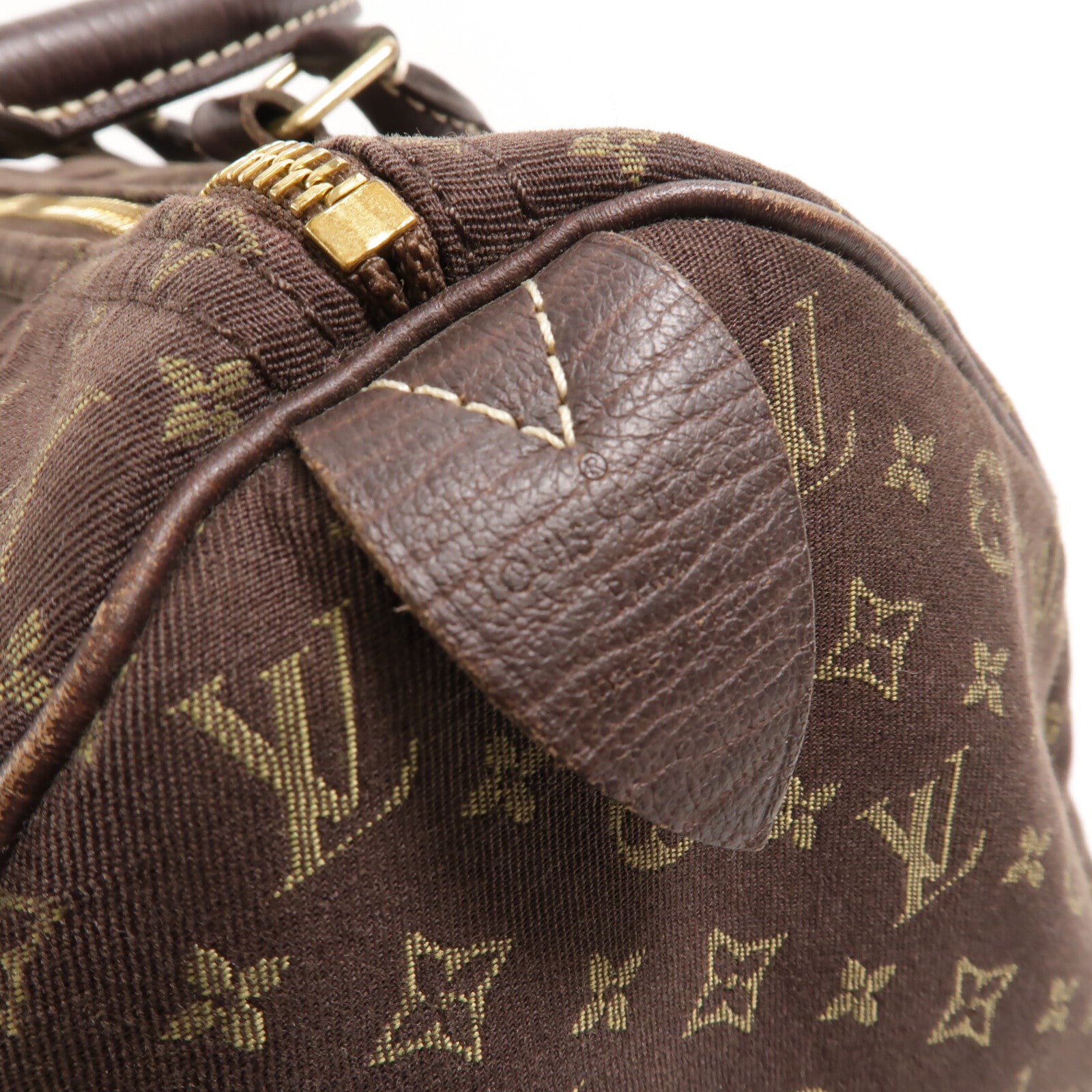 LOUIS VUITTON Monogram Mini Lin Speedy 30手挽袋
