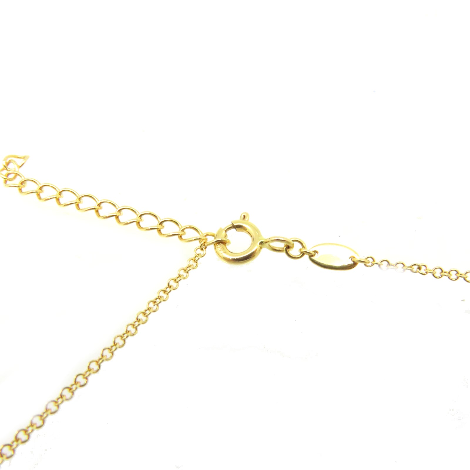 JEWELRY 【激減優惠】18K黃金Diamond Necklace 0.24ct鑽石項鏈