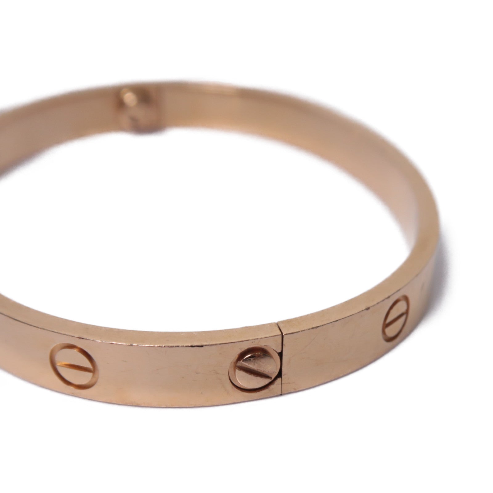 CARTIER 【激減優惠】18K玫瑰金Love Bracelet/Bangle手鐲Cartier#17