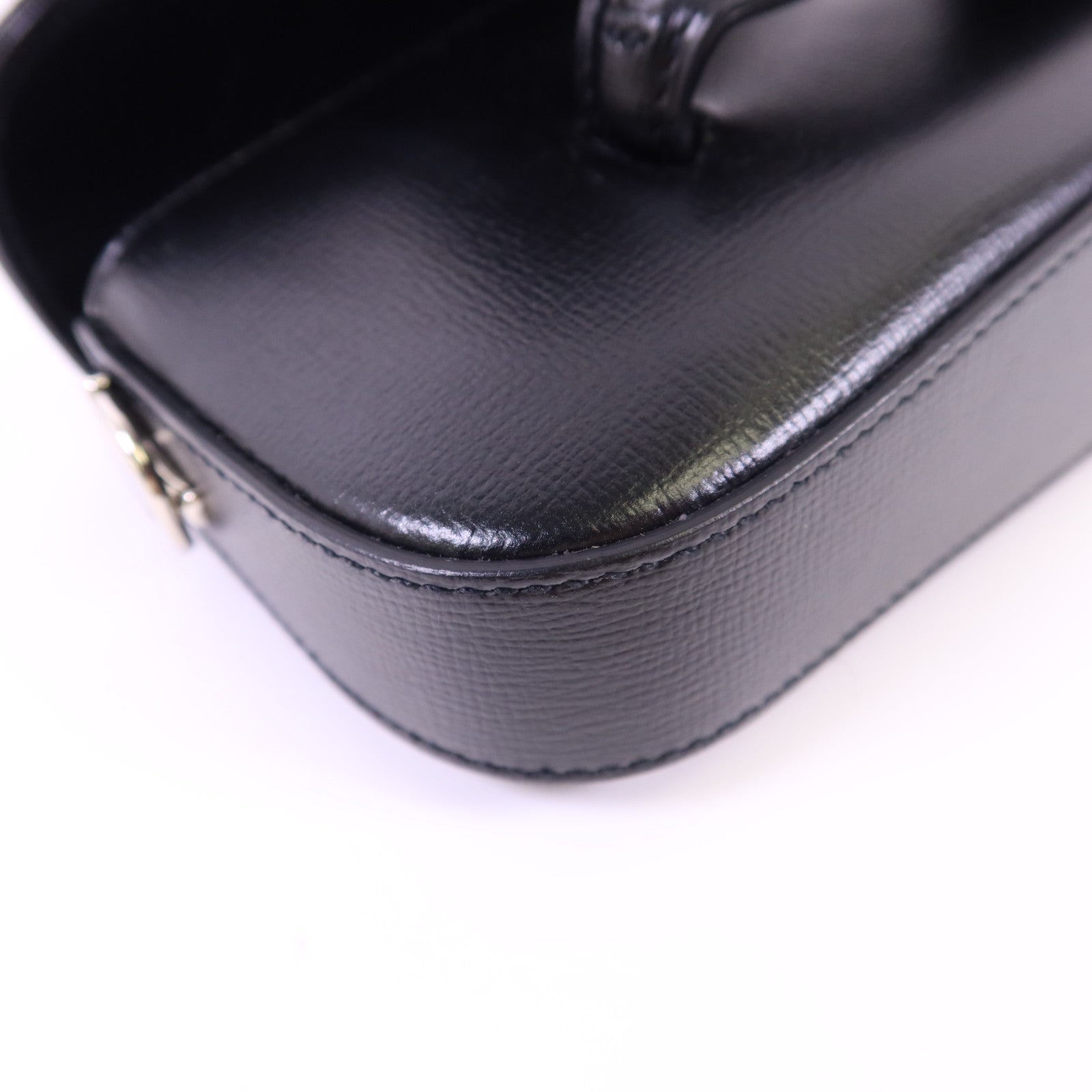 GUCCI 【激減優惠】牛皮皮革Horsebit 1955 Mini Shoulder Bag銀扣肩背袋
