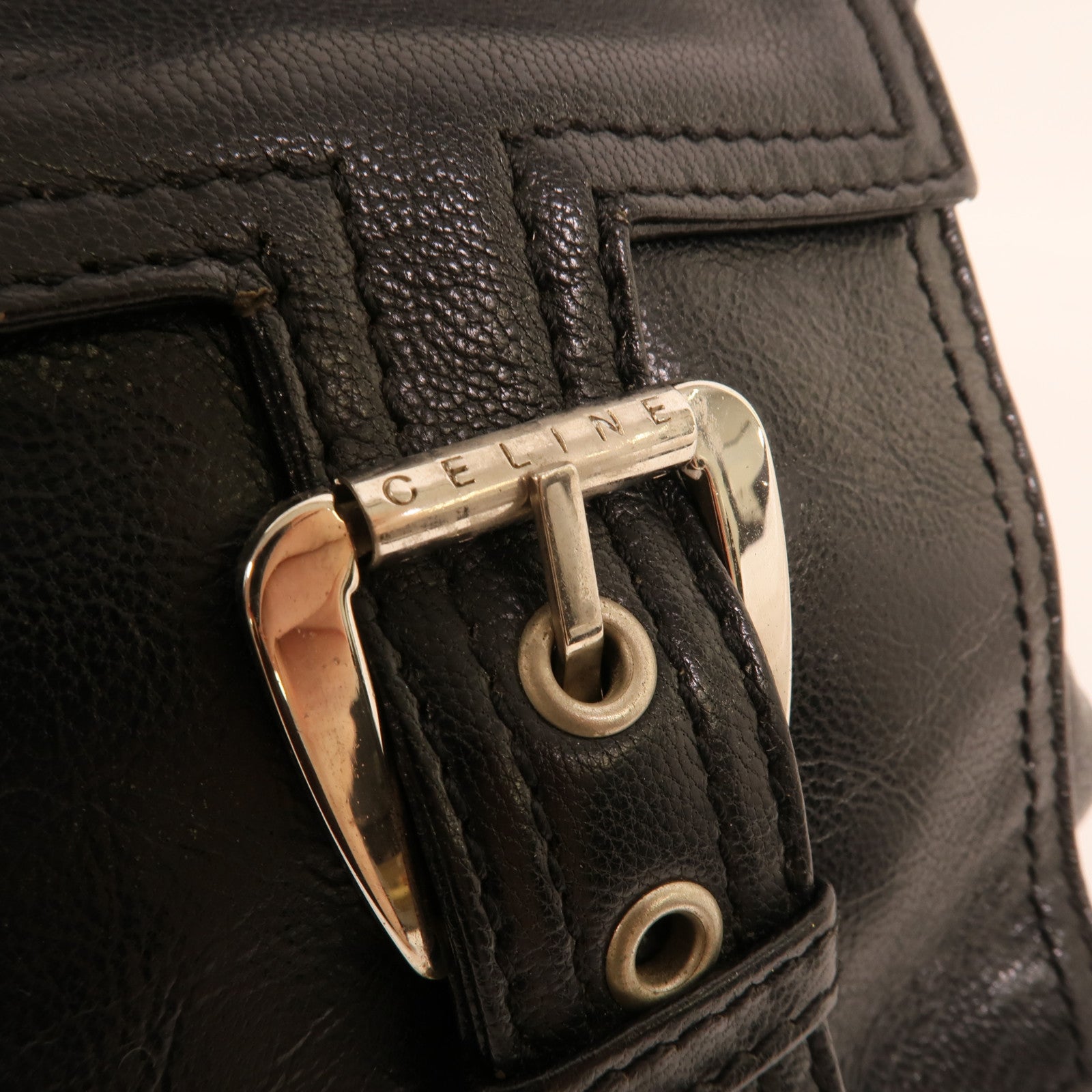 CELINE 牛皮皮革Hand Bag手挽袋