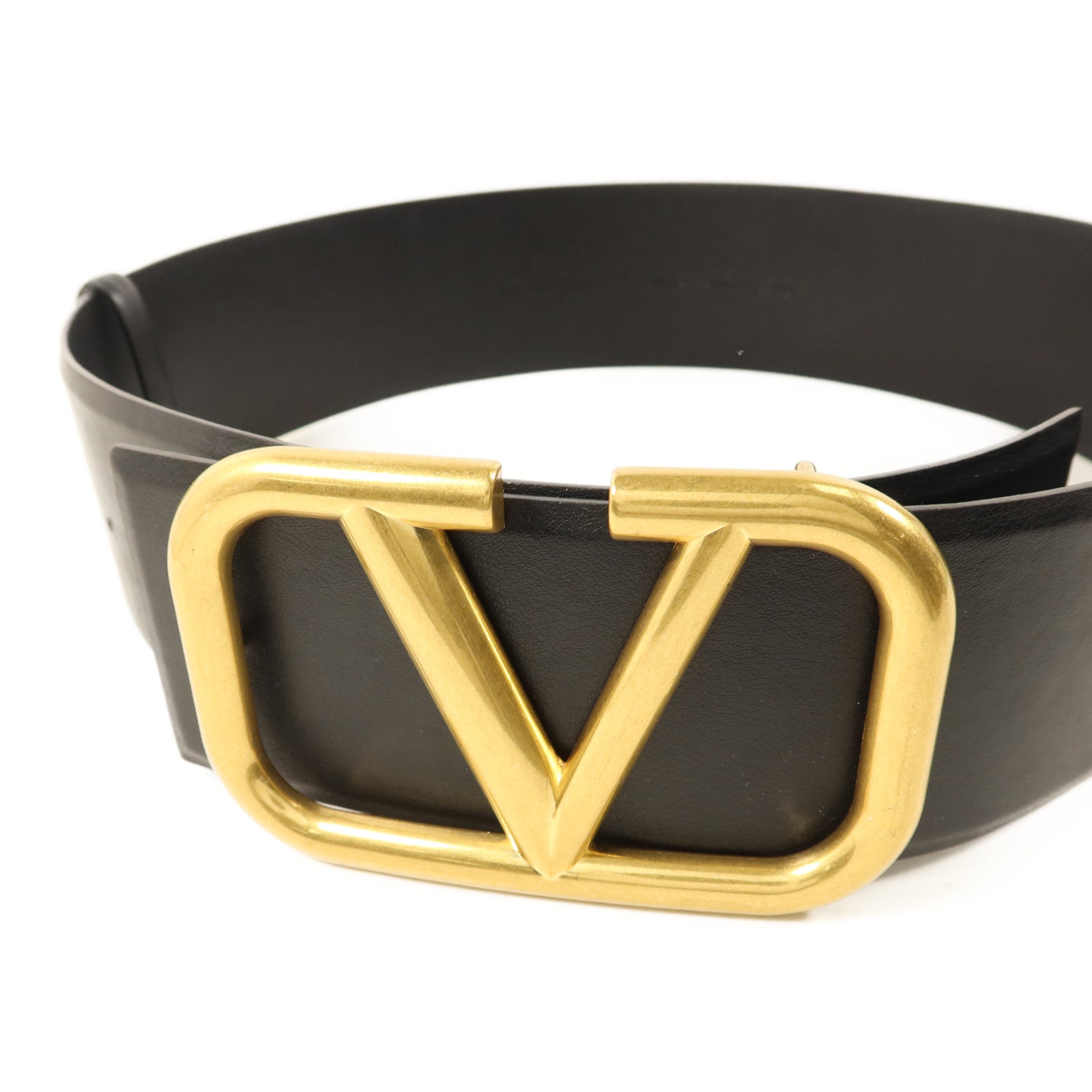 Valentino 牛皮皮革Valentino Garavani 95cm Belt皮帶