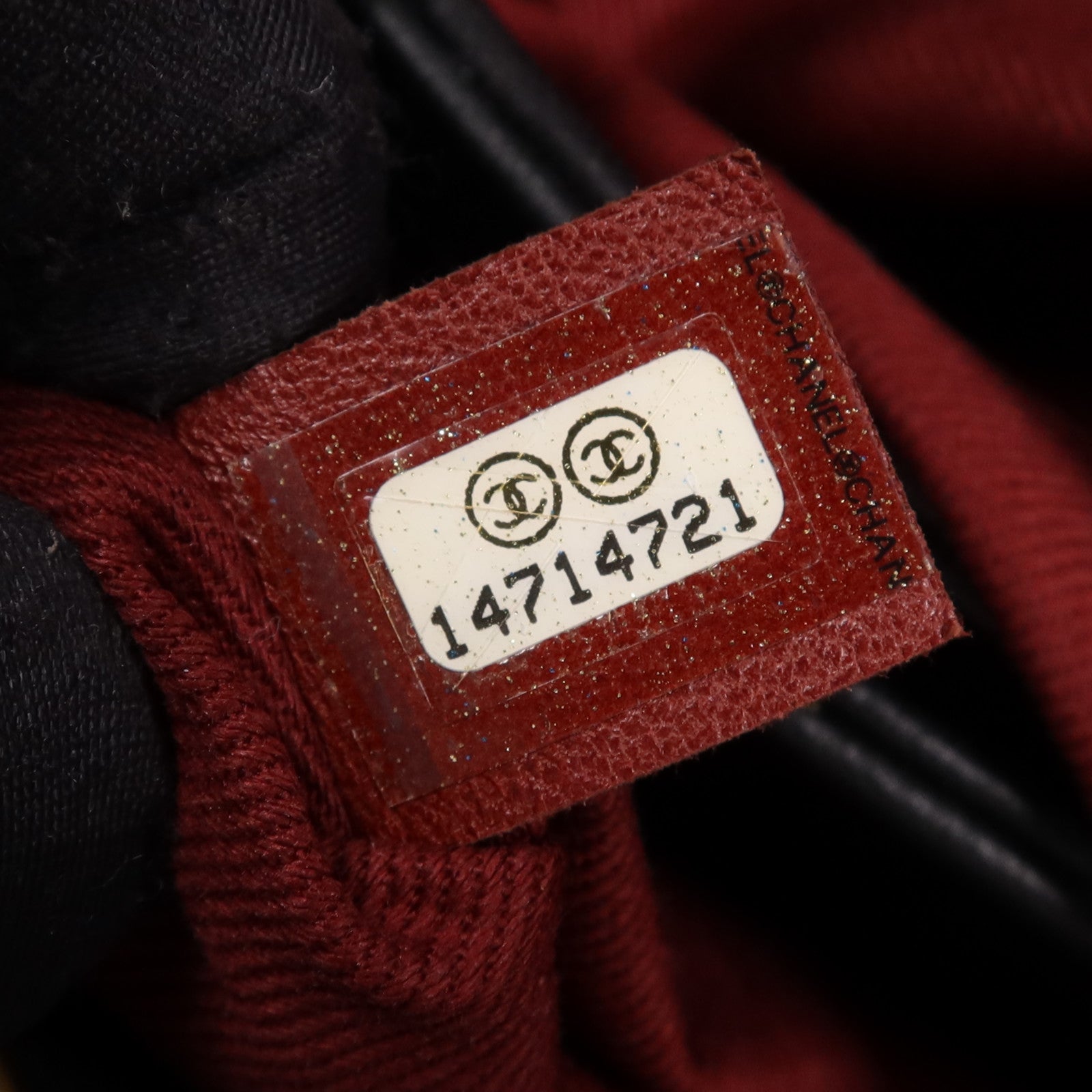 CHANEL 牛皮皮革Chain Shoulder Bag金扣鏈帶肩背袋