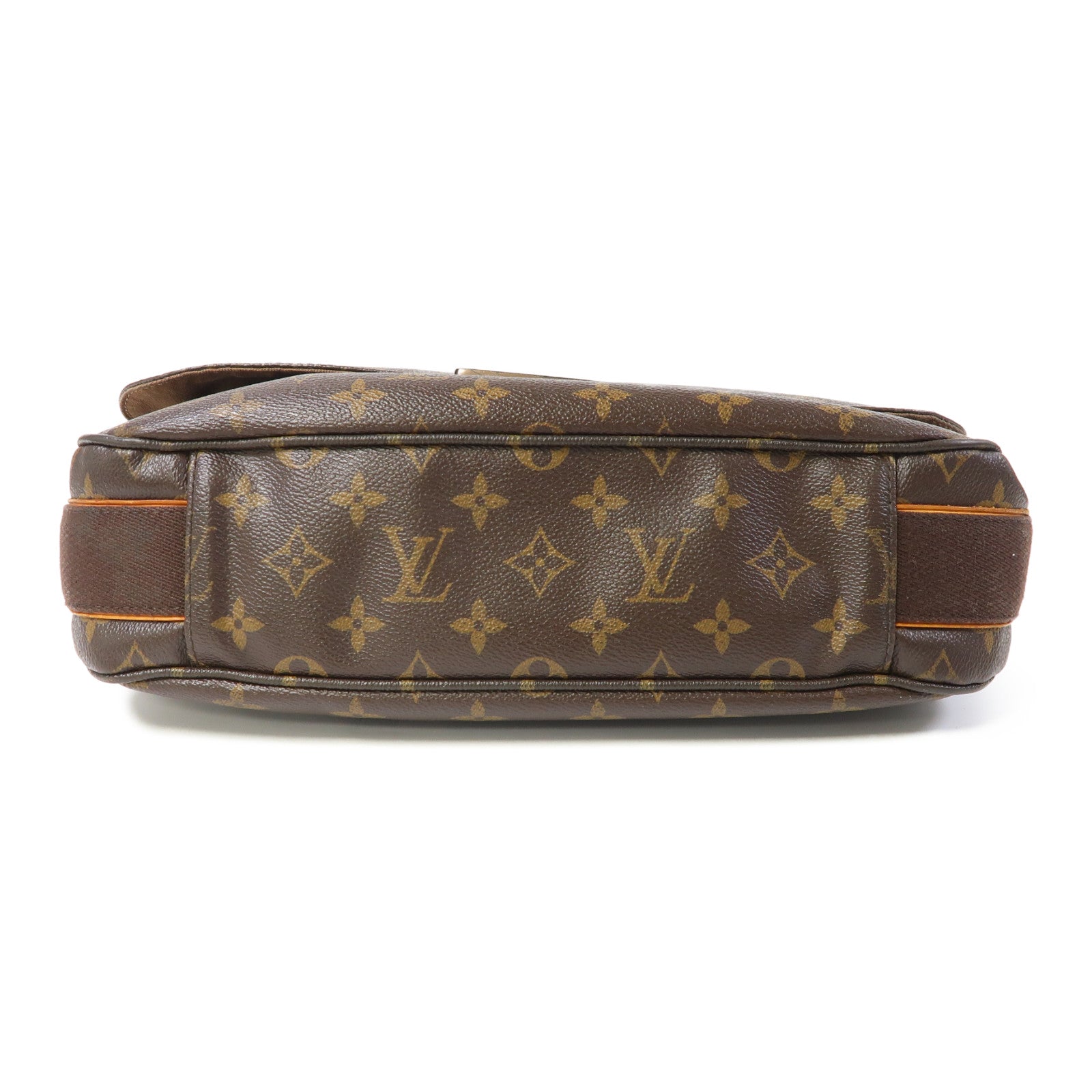 LOUIS VUITTON 【激減優惠】Monogram Beaubourg金扣肩背袋啡色