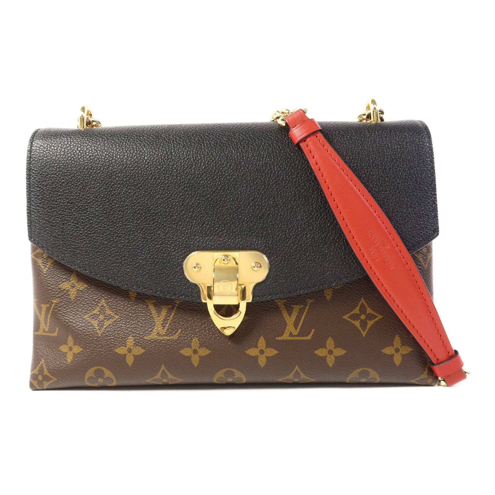 LOUIS VUITTON Mongram Saint Placide金扣肩背袋