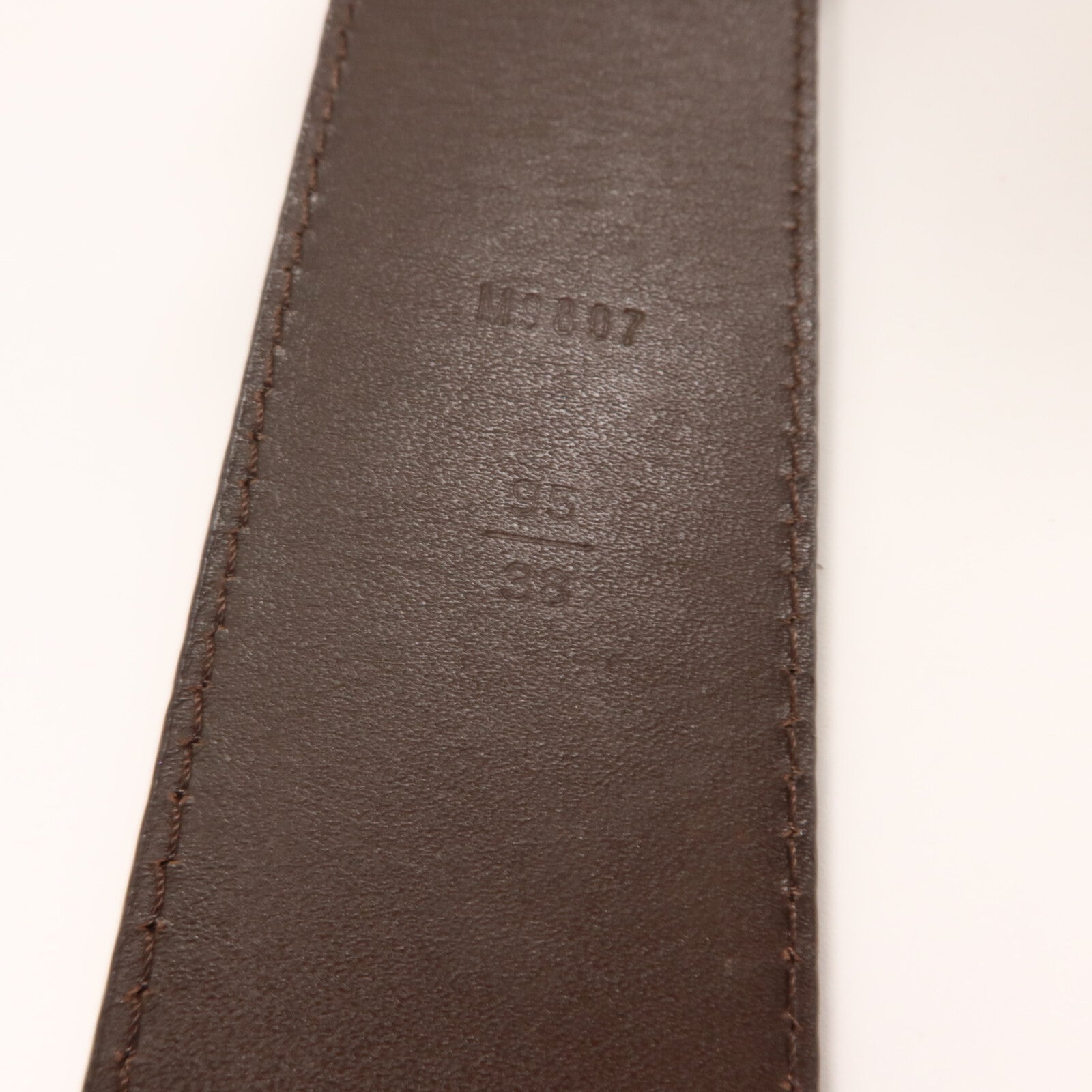 LOUIS VUITTON Damier LV Initials Belt腰帶