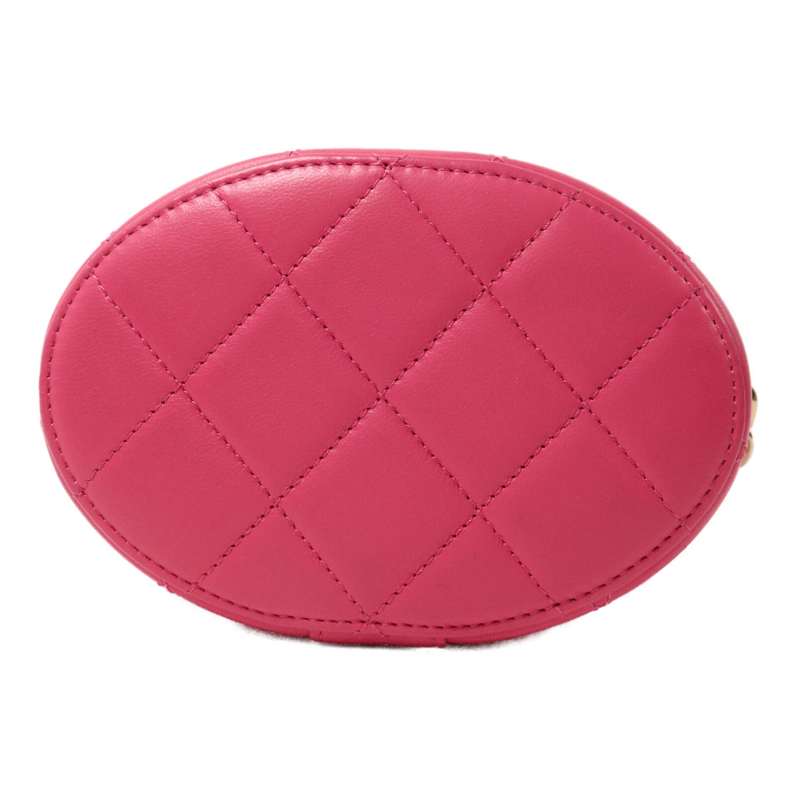 CHANEL 羊皮皮革Vanity Case鏈帶肩背袋