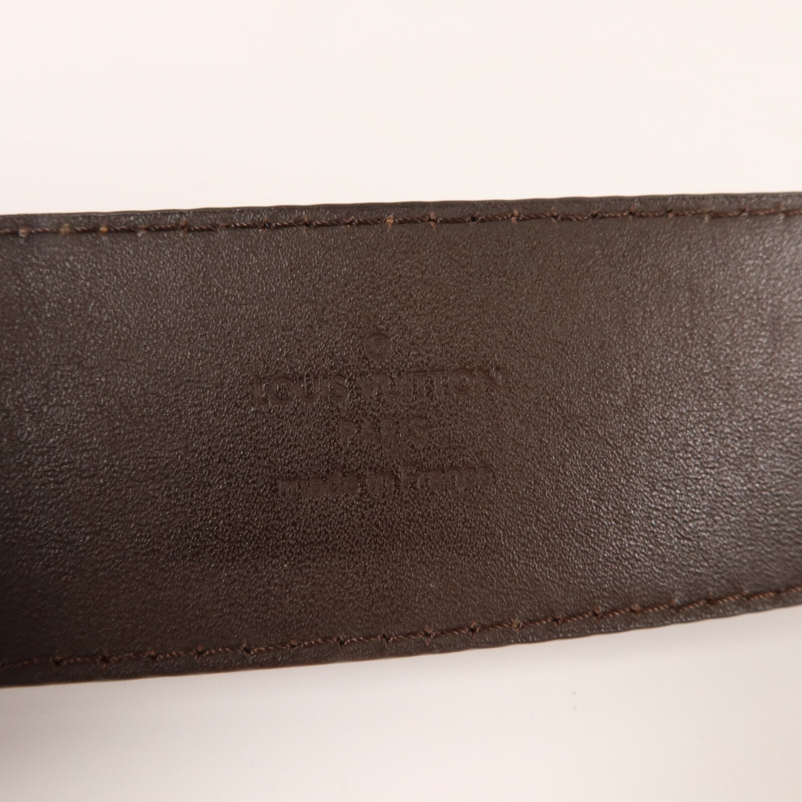 LOUIS VUITTON Damier LV Initials Belt腰帶