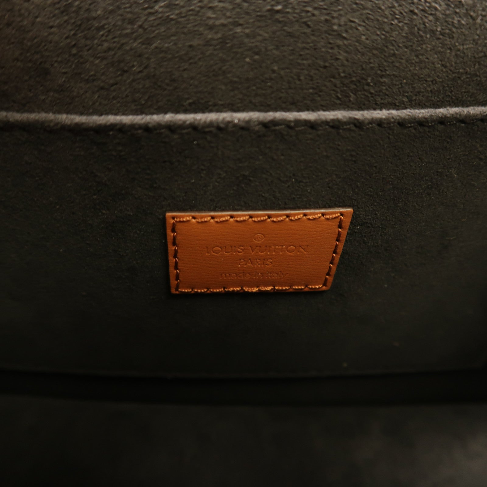 LOUIS VUITTON Monogram Reverse Dauphine MM金扣肩背兩用袋啡色