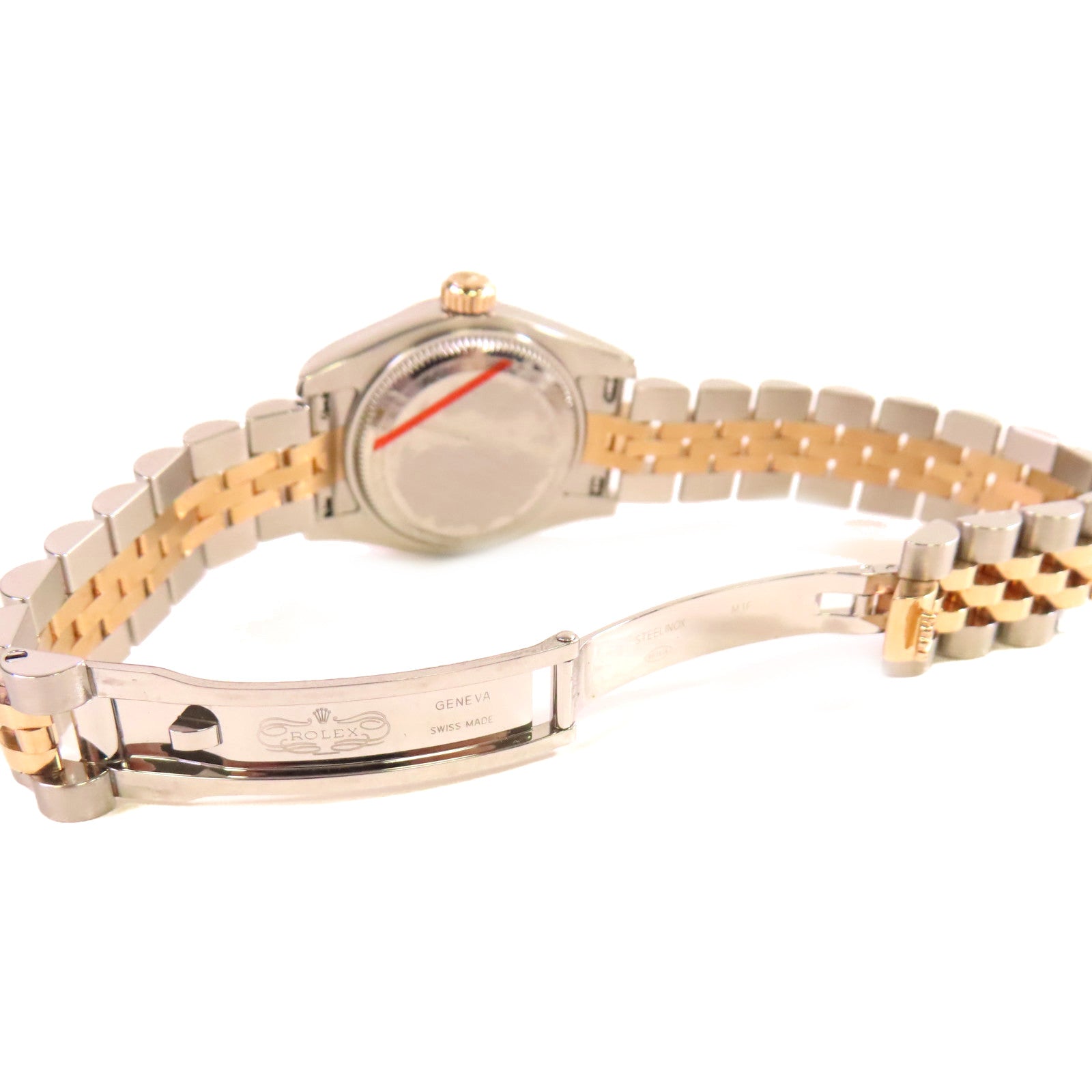 ROLEX Lady Datejust 26mm 18K玫瑰金/不鏽鋼自動機芯手錶貝殼色